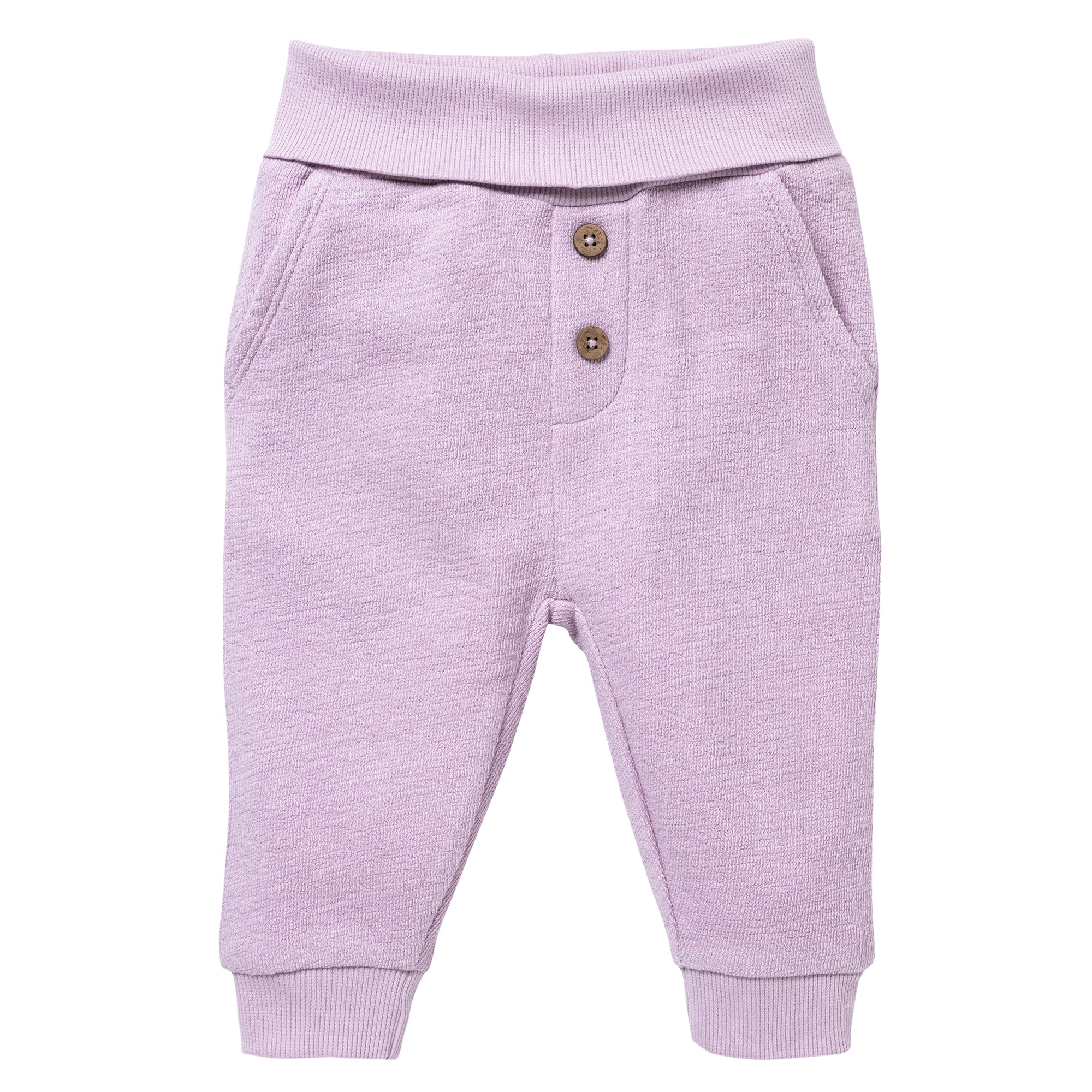 People Wear Organic Sweat-Hose GOTS Flieder