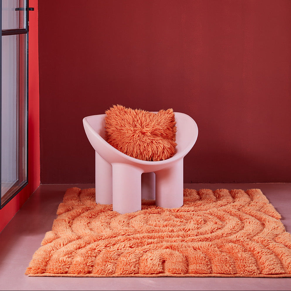 LIV interior high-pile carpet "MINIDOTS"