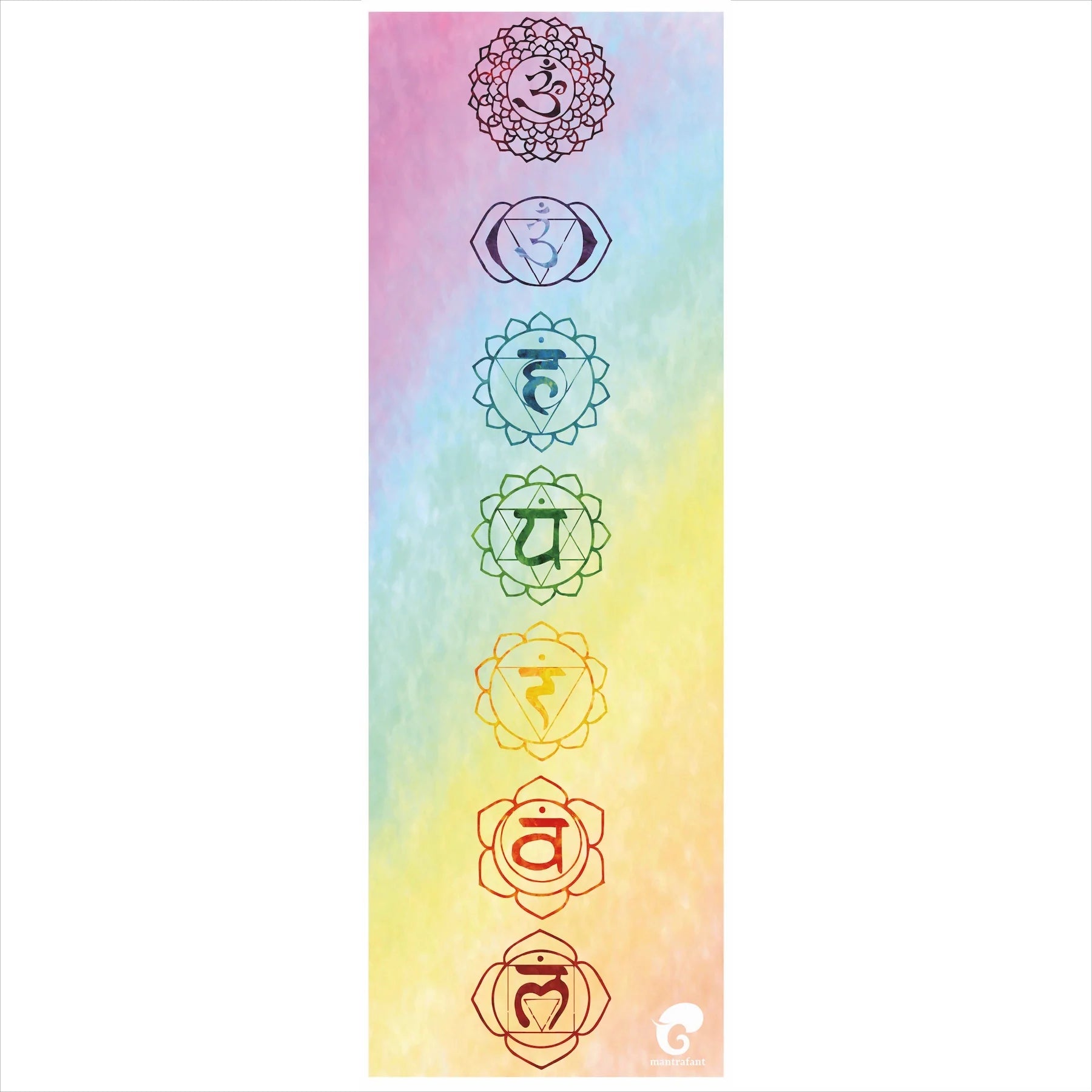 mantrafant Yogamatte "Guru" - Dritte Wahl Chakra