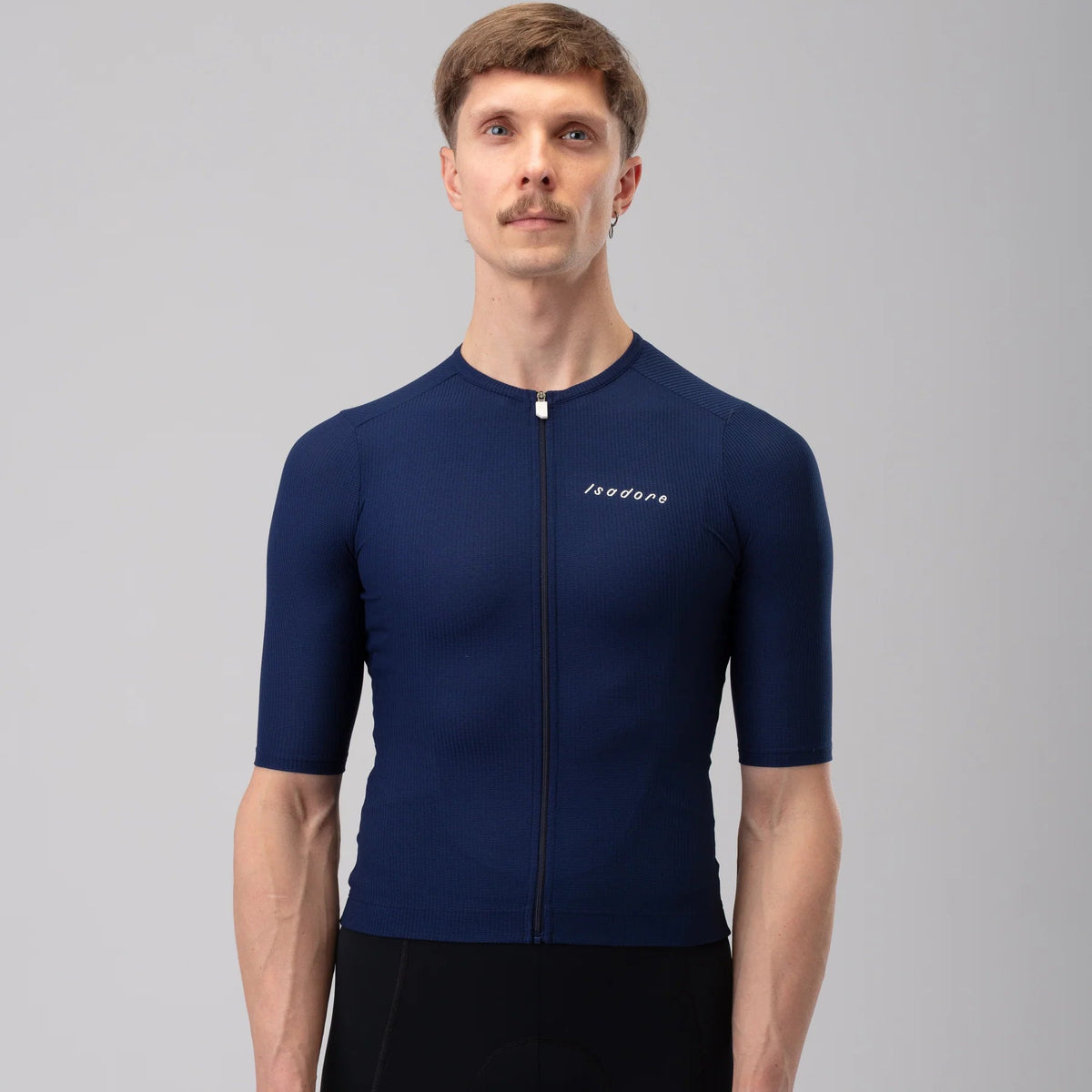 Isadore Men Bike Trikot "Debut Merino" XS blau