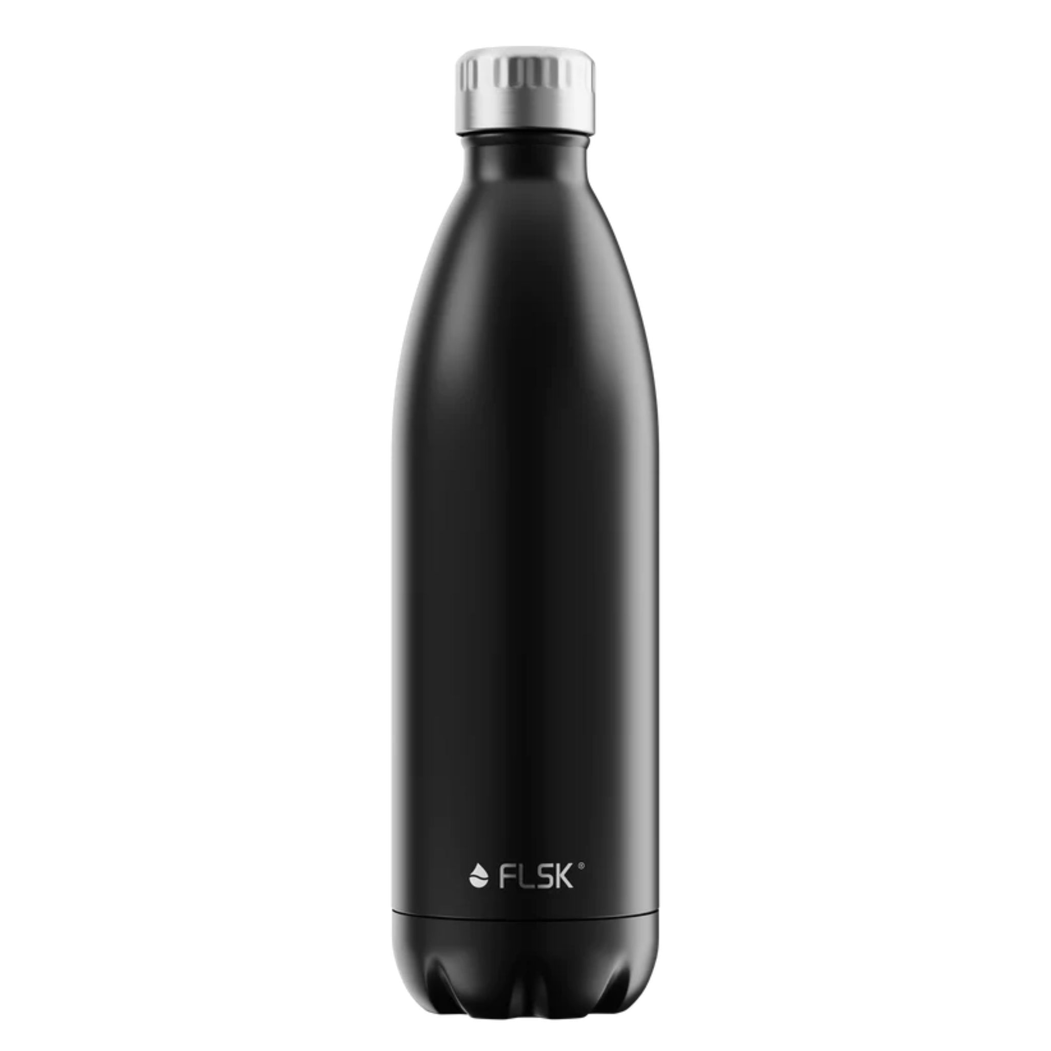 FLSK Thermo Trinkflasche "Black" 1000 ml