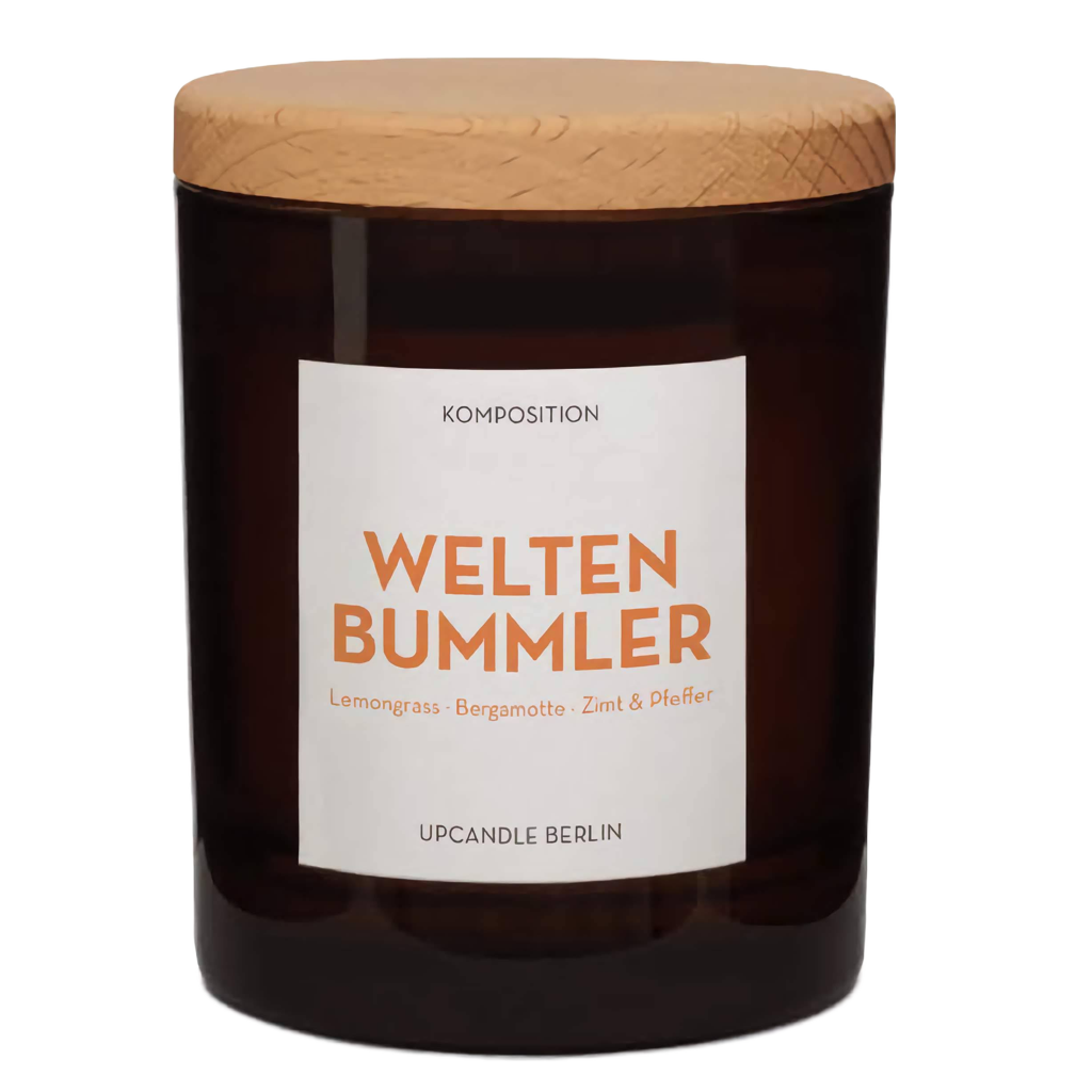 UpCandle Duftkerze "Weltenbummler" 200 g