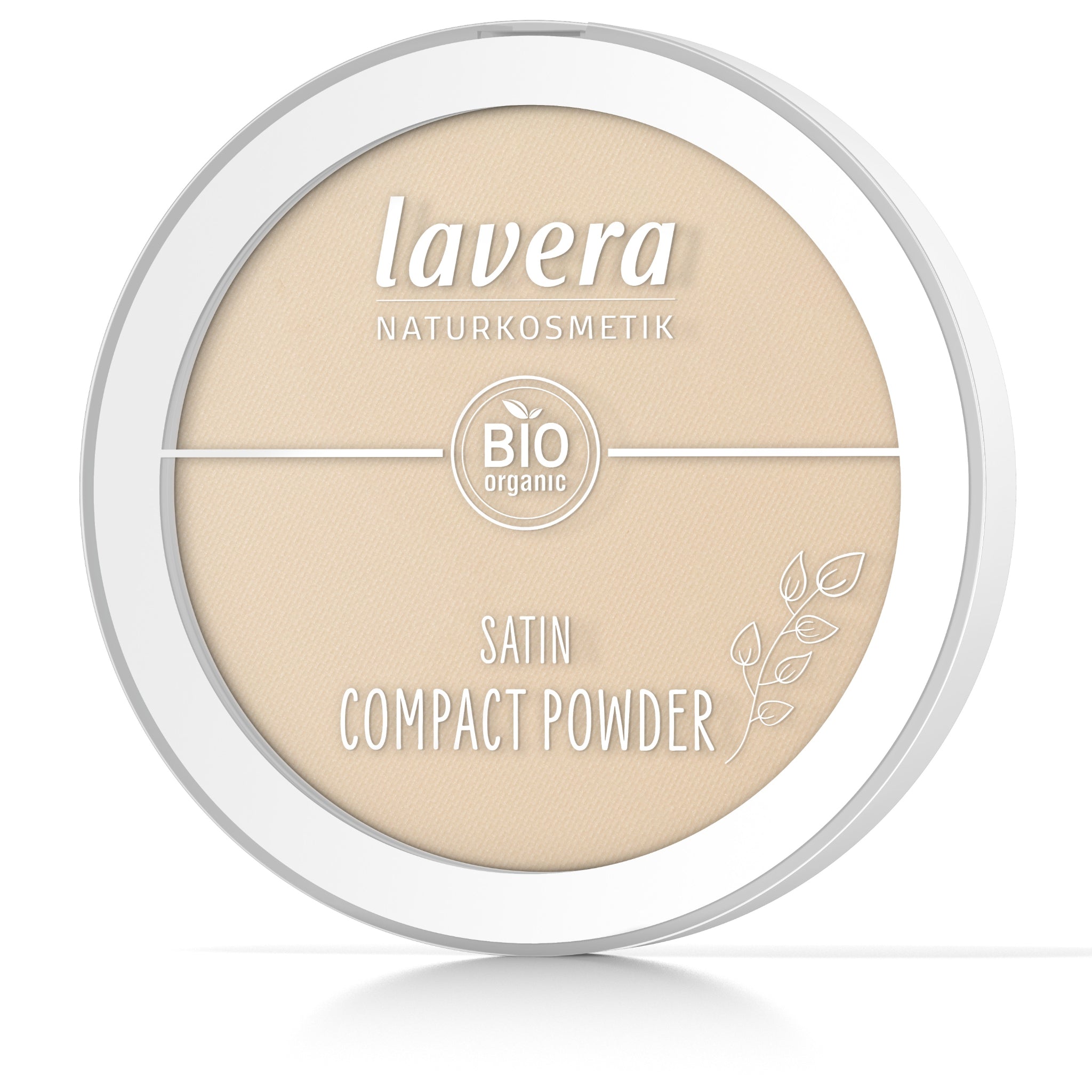 lavera Puder "Satin Compact Powder" 9,5 g Medium 02