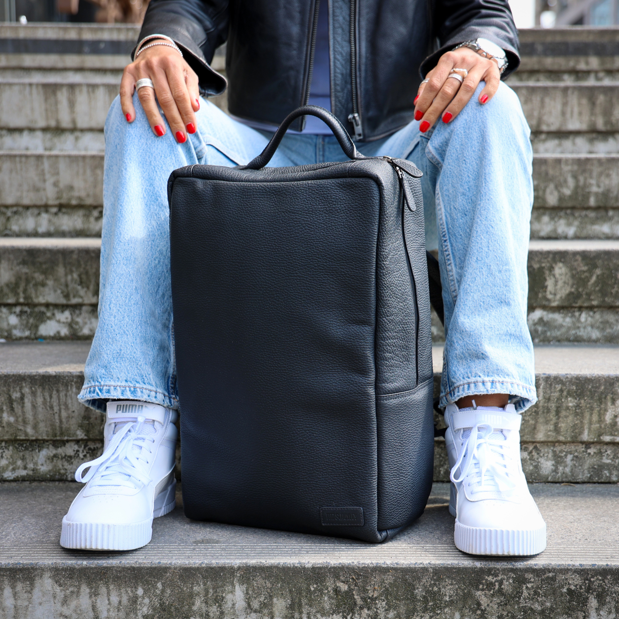 Fitz & Huxley Rucksack "MERCURY" black