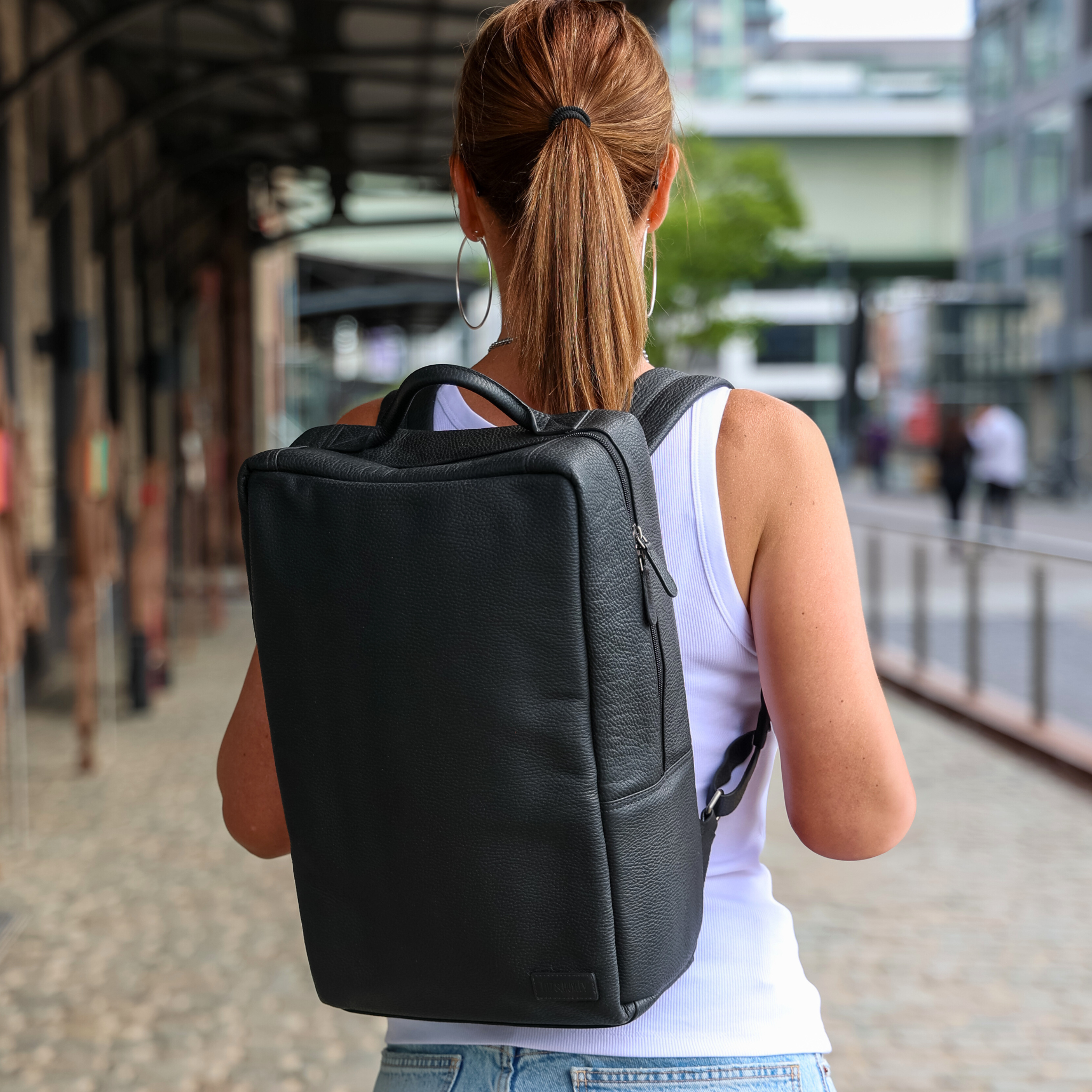 Fitz & Huxley Rucksack "MERCURY" black
