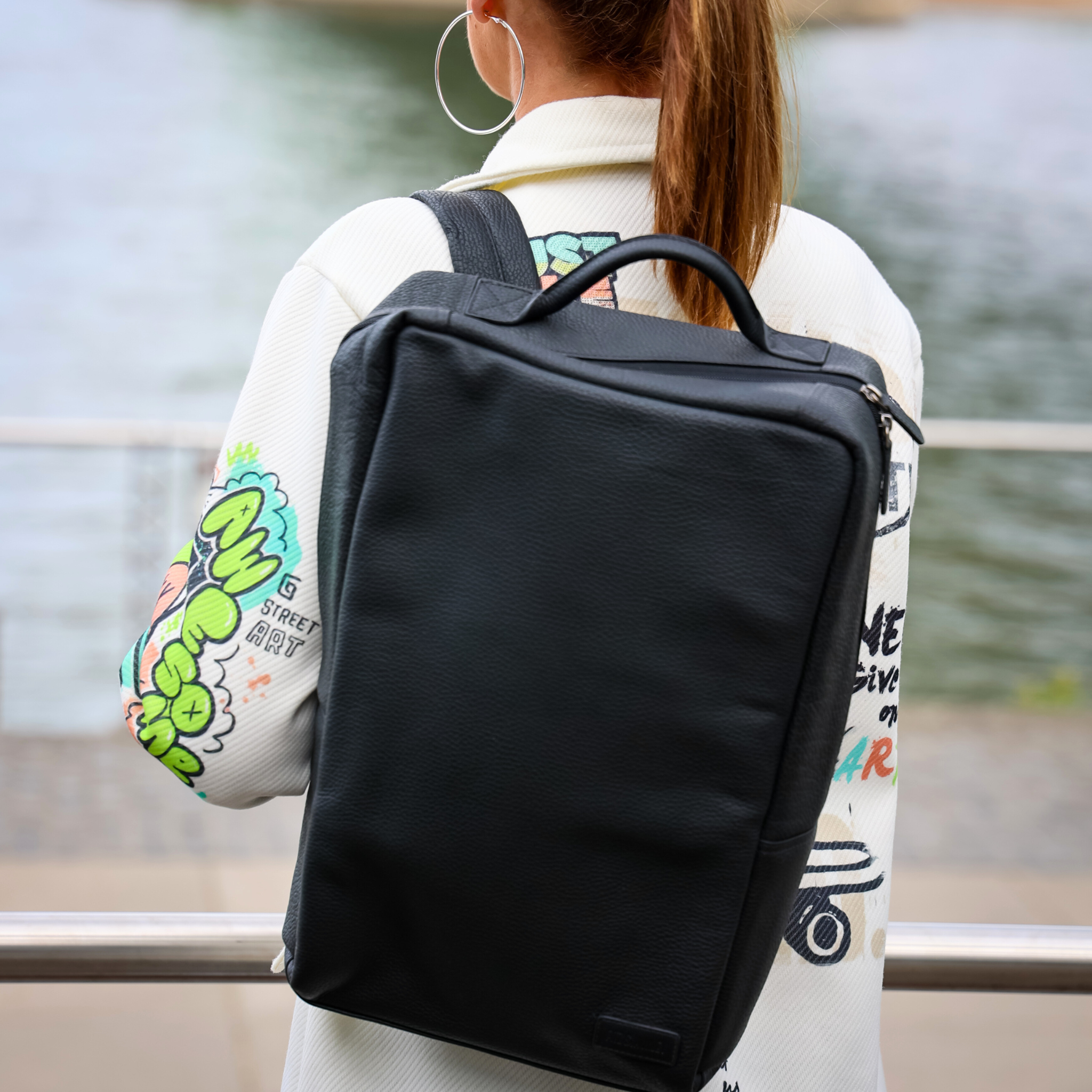 Fitz & Huxley Rucksack "MERCURY" black