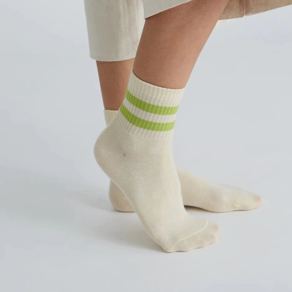 Jutelaune Socken "Anklets" Green