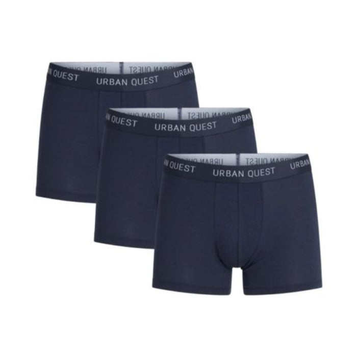 Urban Quest Herren Tights "Bamboo" 3er Pack Navy