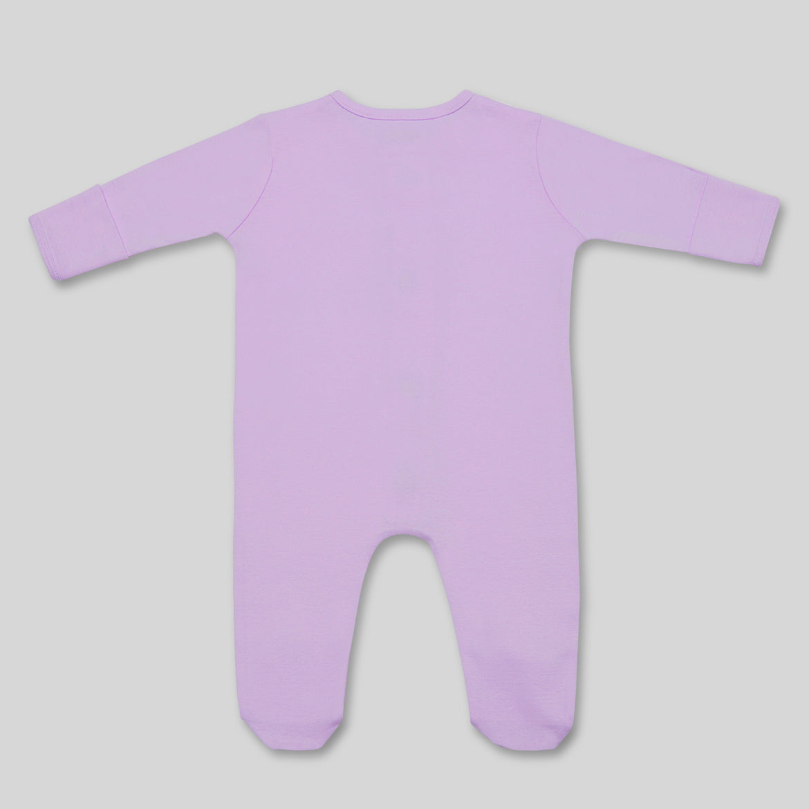 KIDential Strampler mit Fuß Provence Flieder
