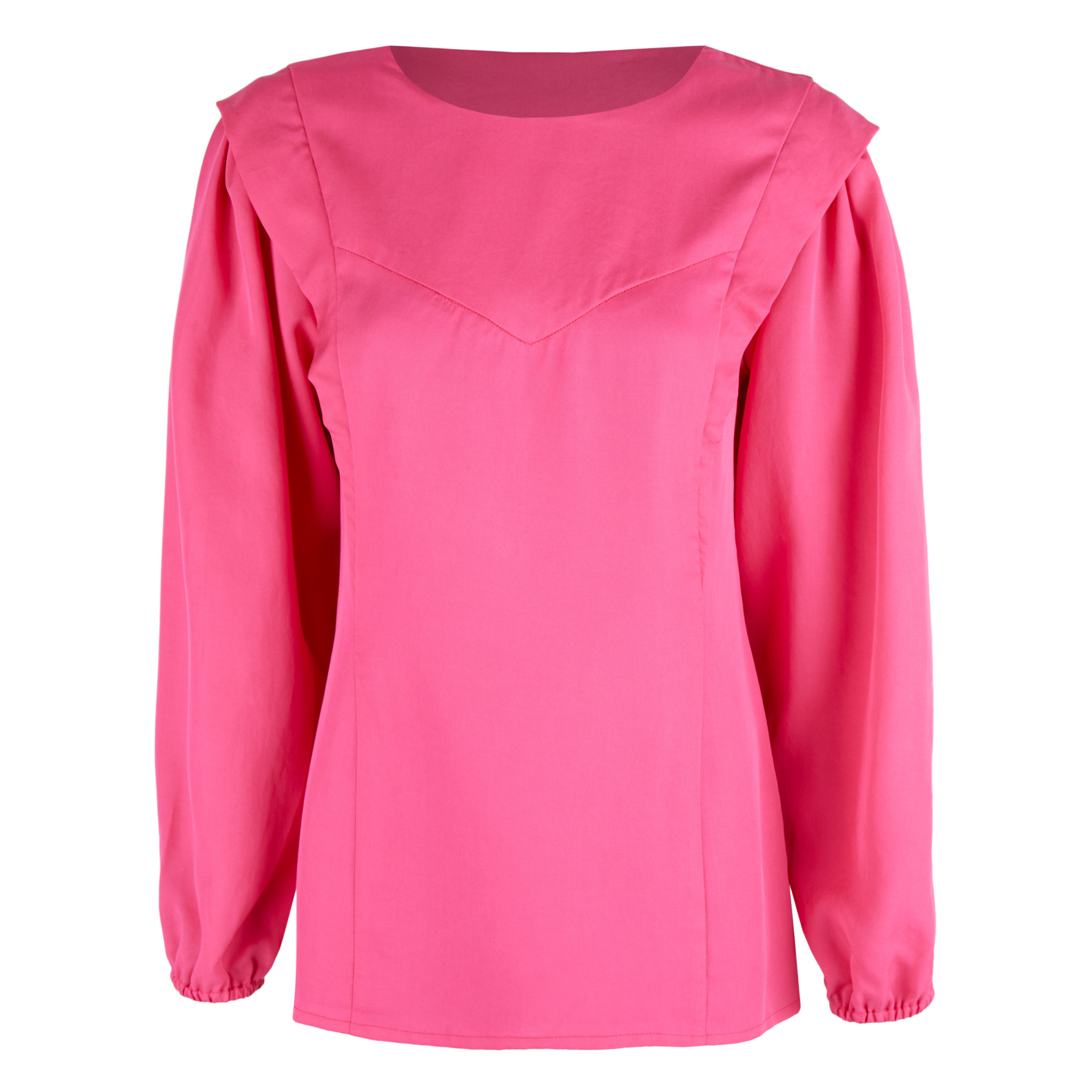 ADDITION Bluse "Voluminouse Blouse" Pink