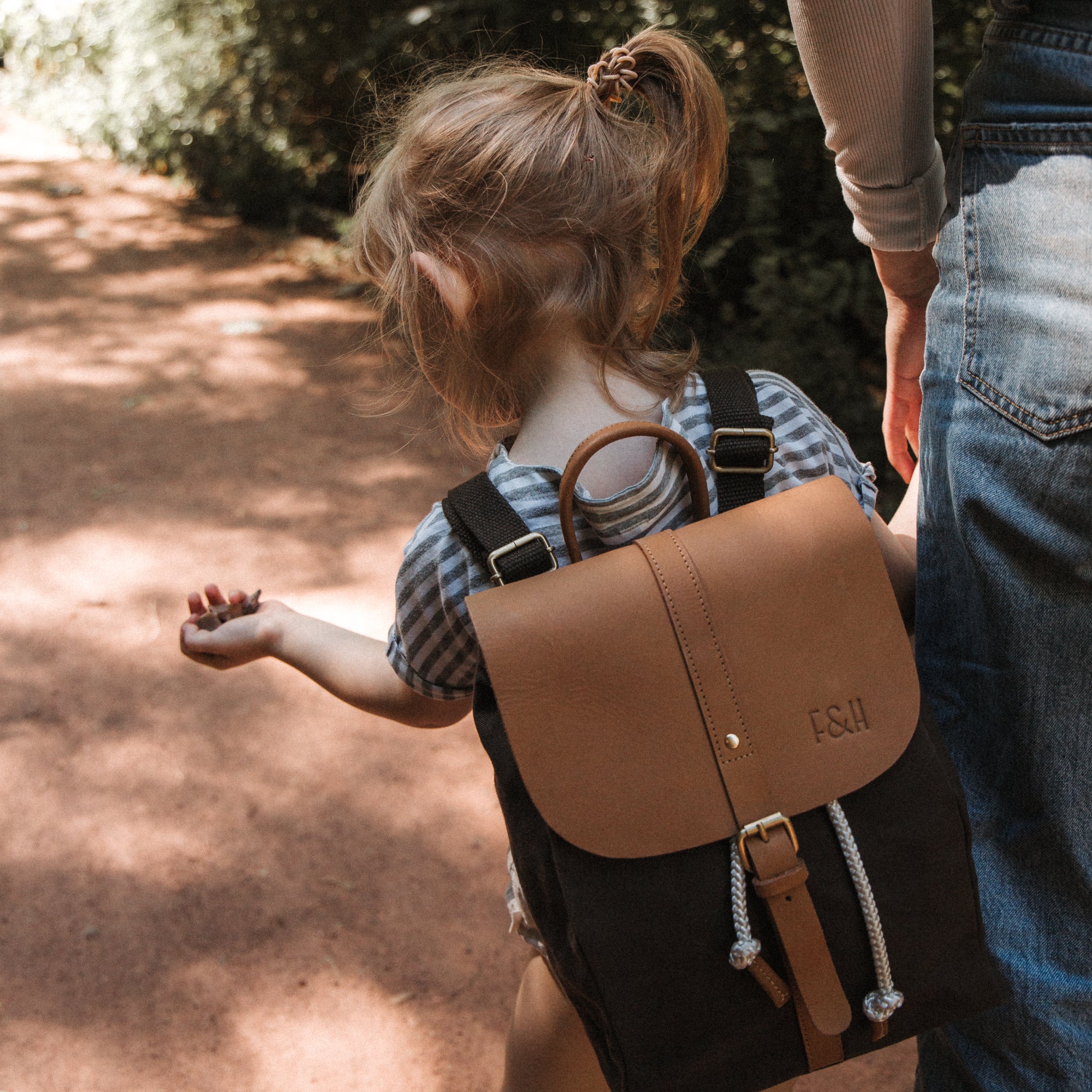 Fitz & Huxley Rucksack "SOLSTICE" mini grey