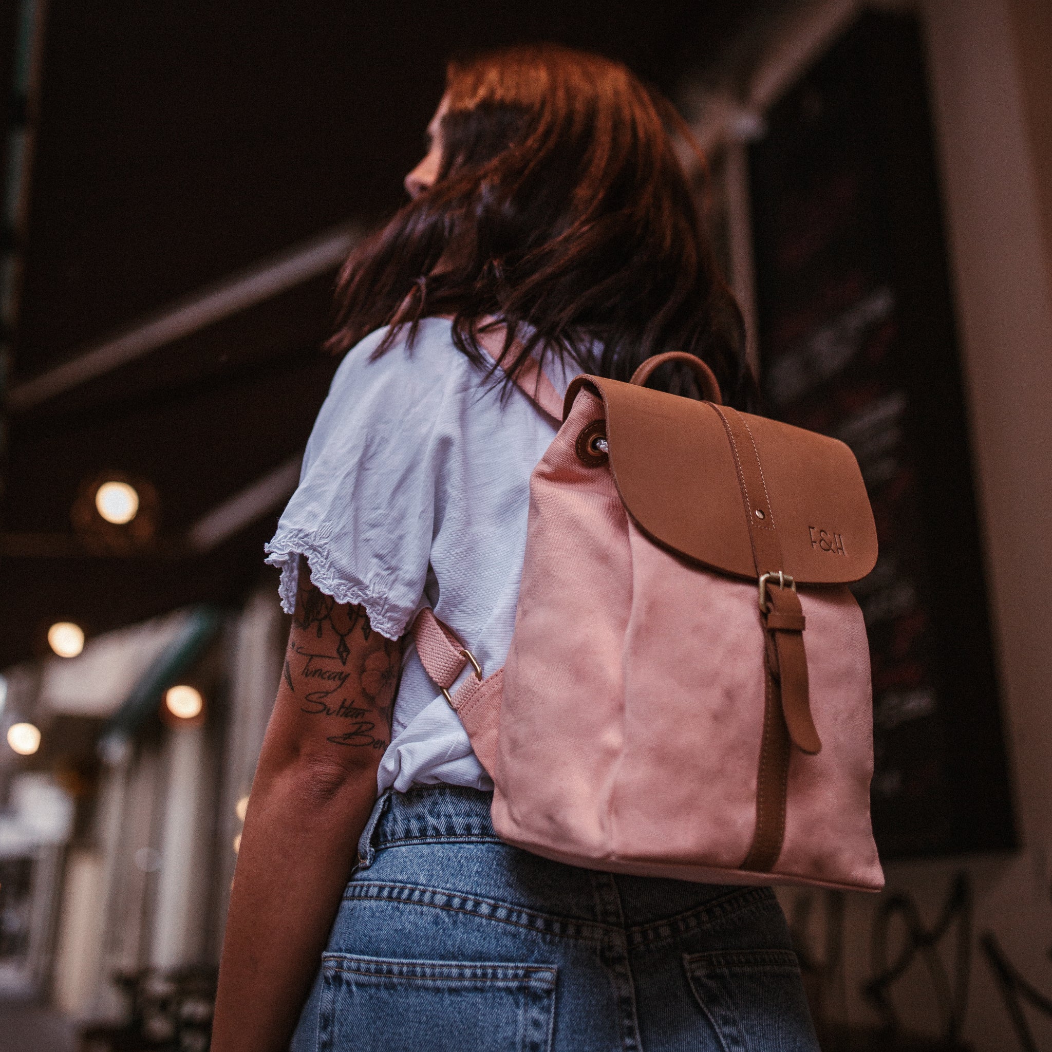 Fitz & Huxley Rucksack "SOLSTICE" mini blossom