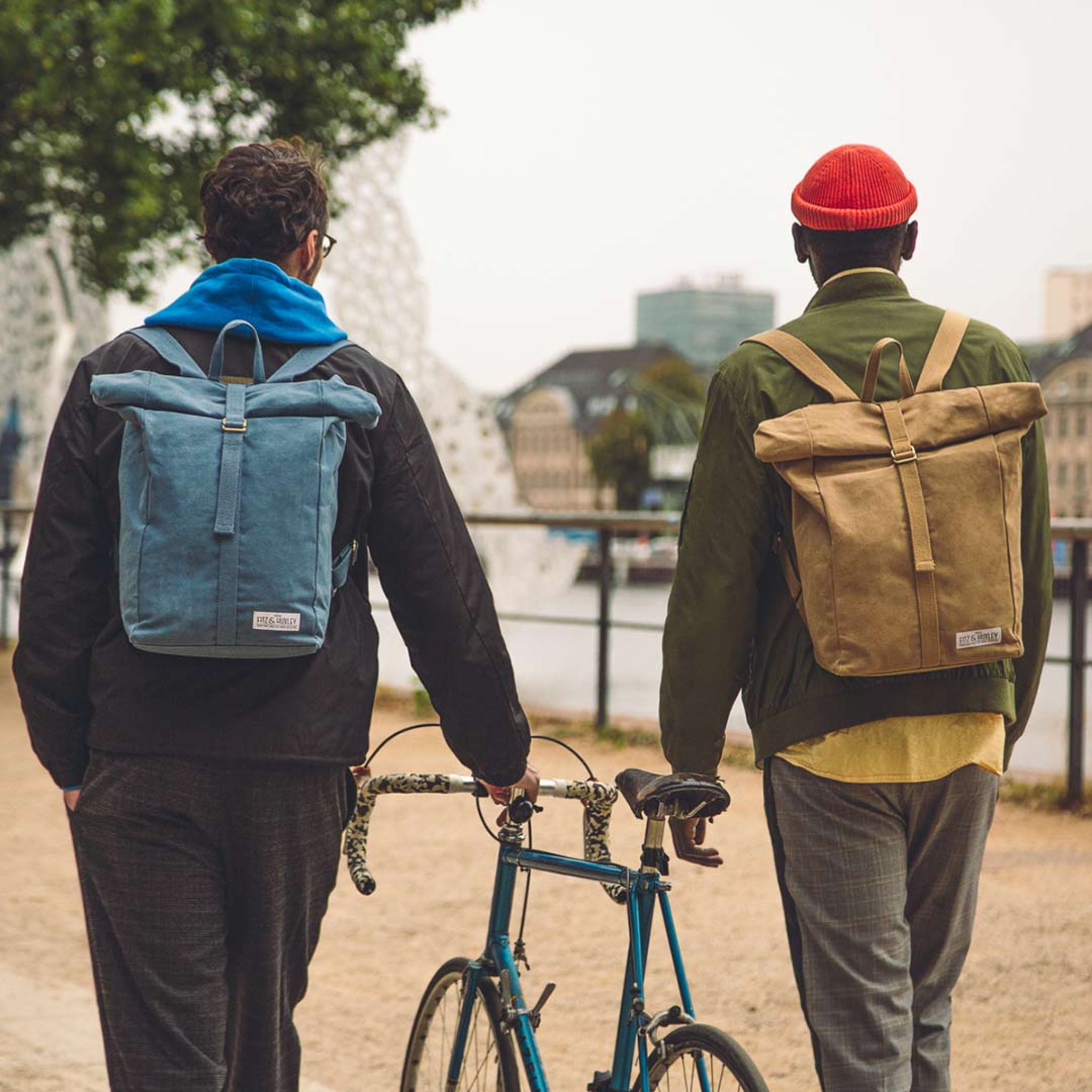 Fitz & Huxley Rucksack "CONVEYOR" Big Macaroon VEGAN