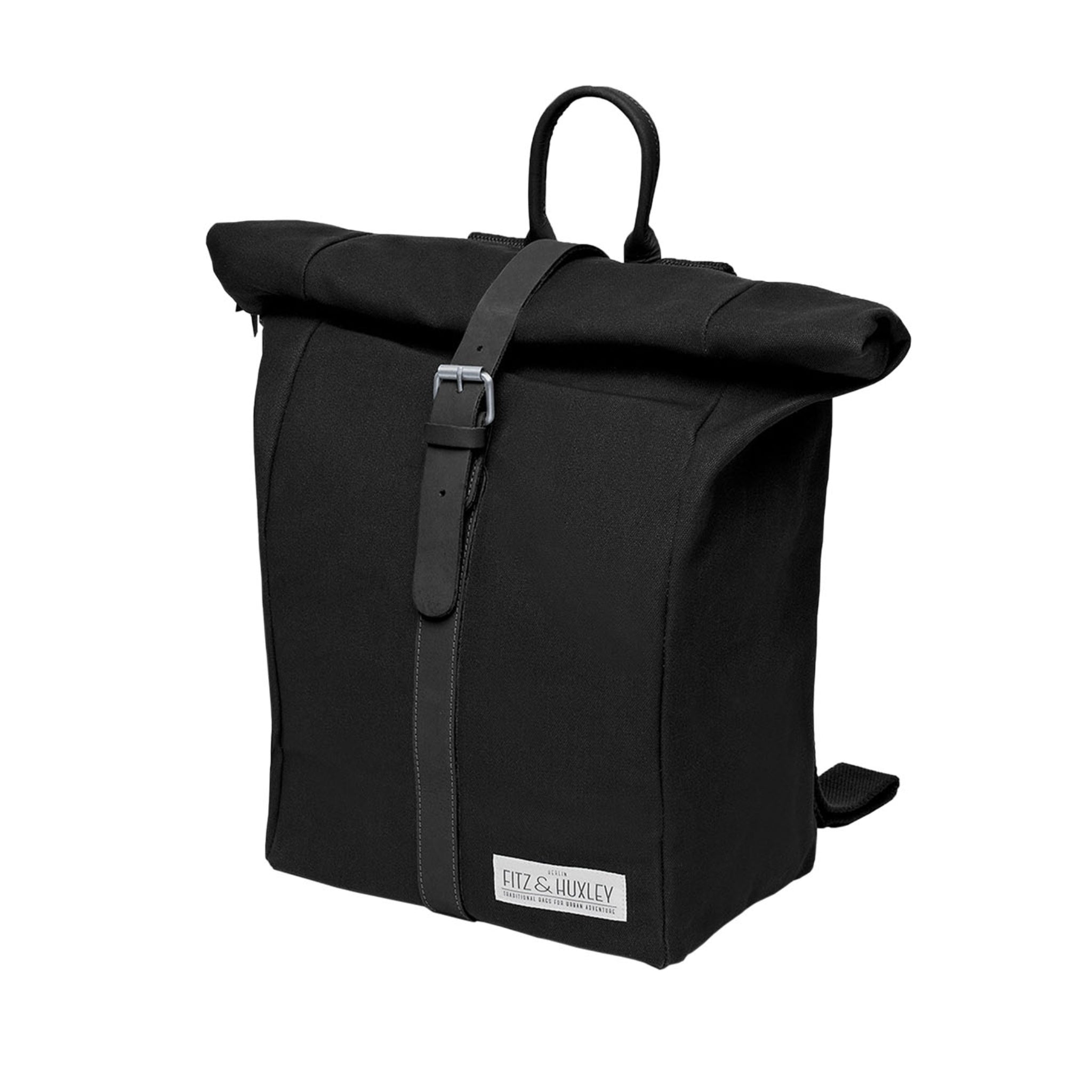 Fitz & Huxley Rucksack "CURATOR" Schwarz
