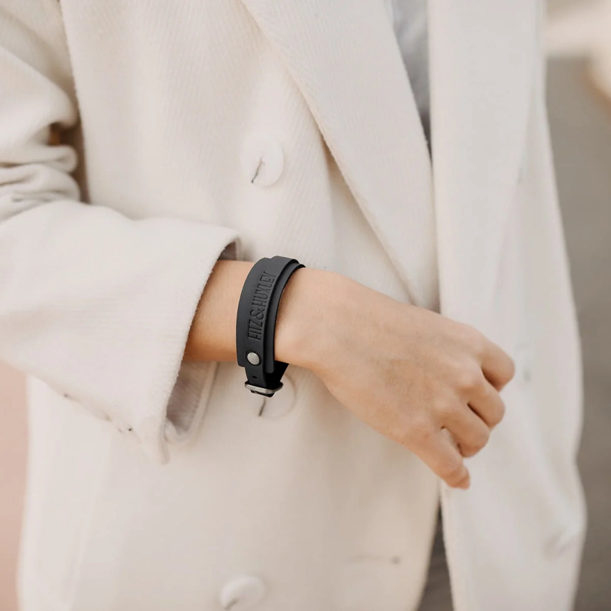 Fitz & Huxley Unisex Lederarmband "ALLY"