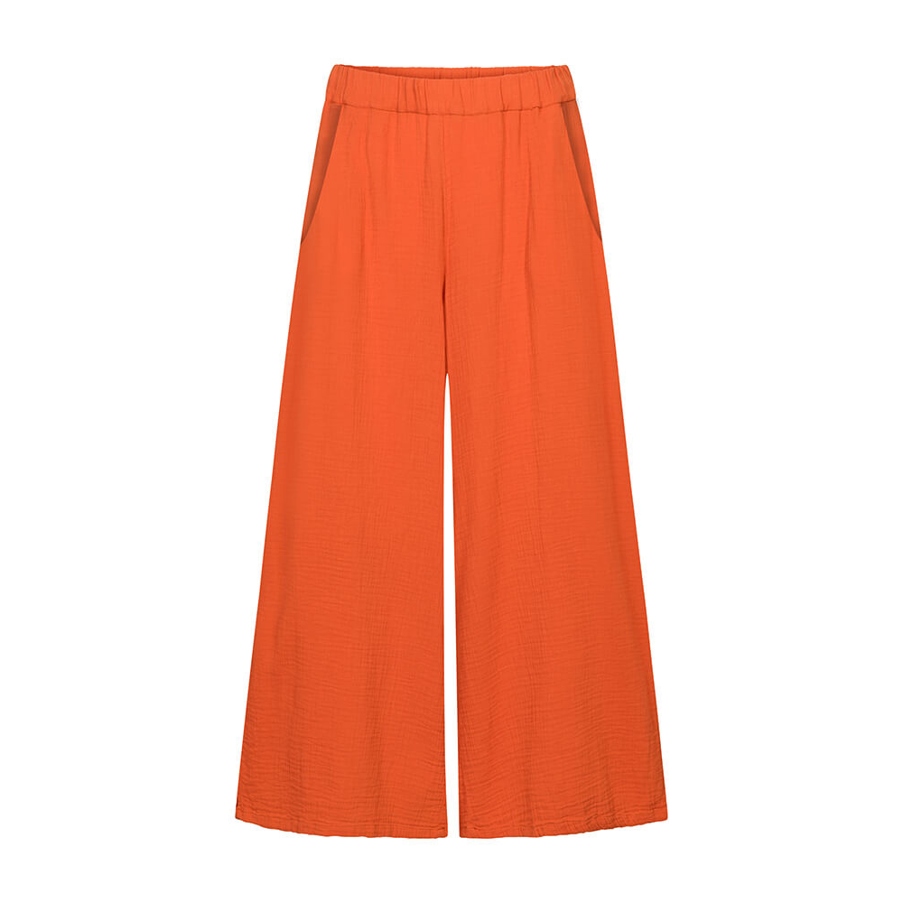 bleed clothing Damen Sheersugger Pants Orange Brown