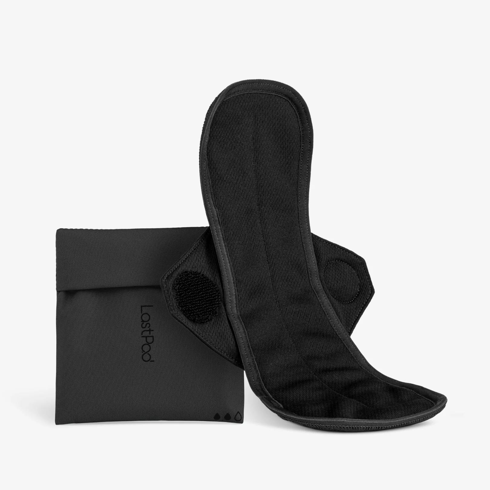 LastObject Wiederverwendbare Slipeinlage "LastPad" M (24 cm) Black