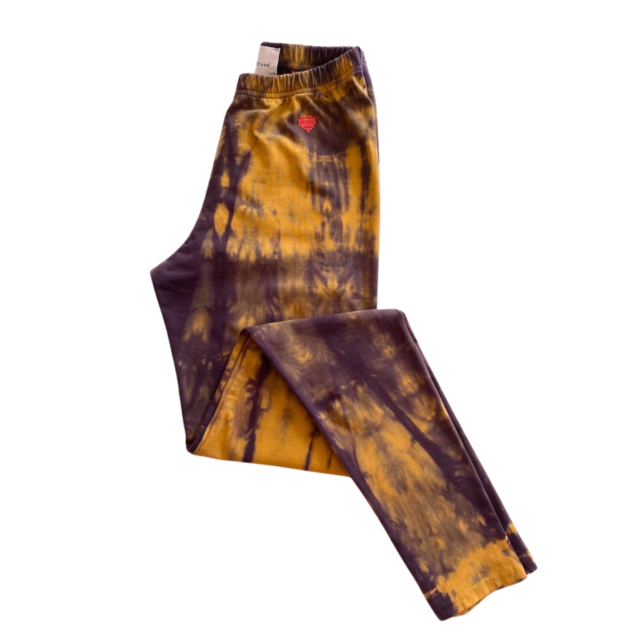 Another Brand Leggings "Tie Dye" Inca Gold
