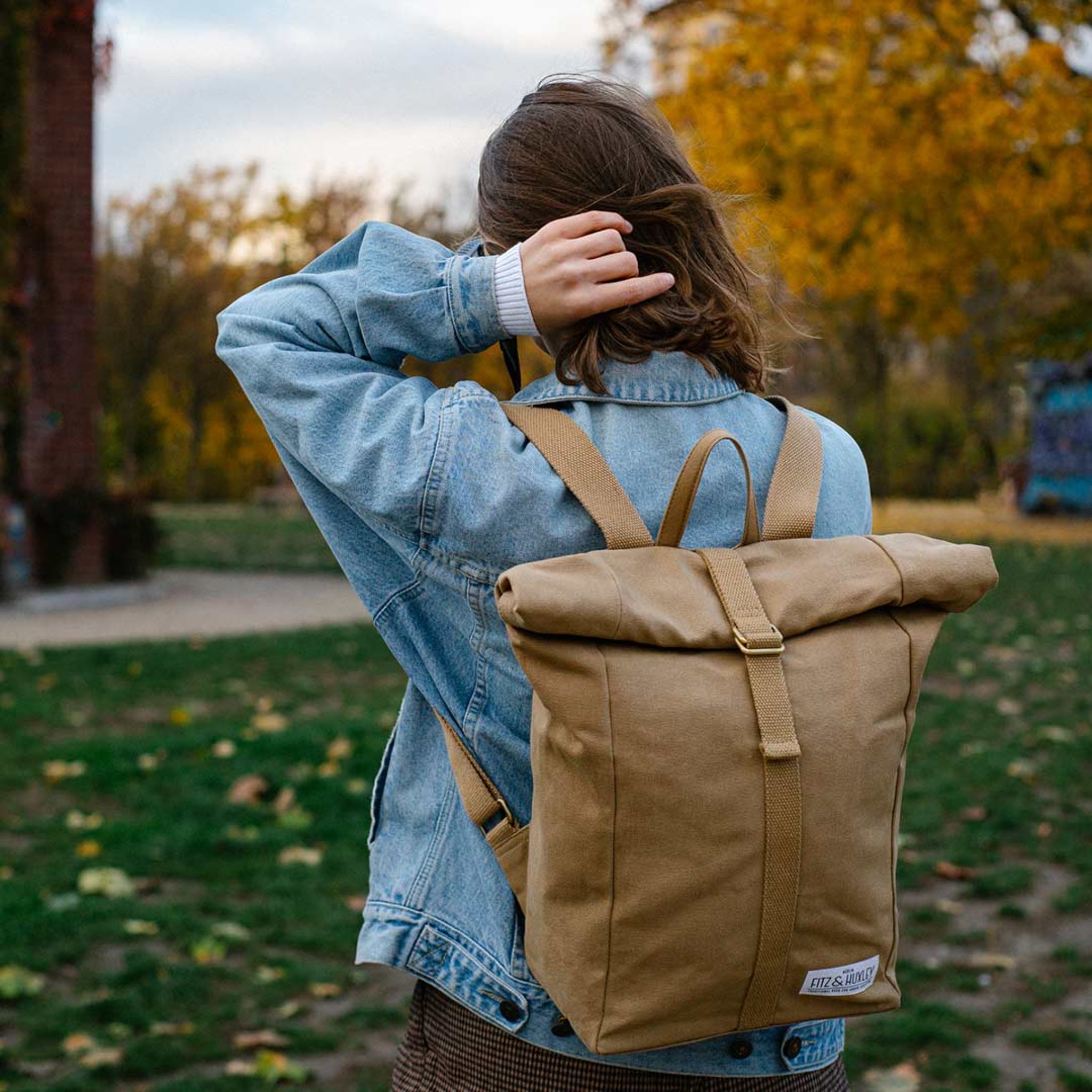 Fitz & Huxley Rucksack "CONVEYOR" Macaroon VEGAN