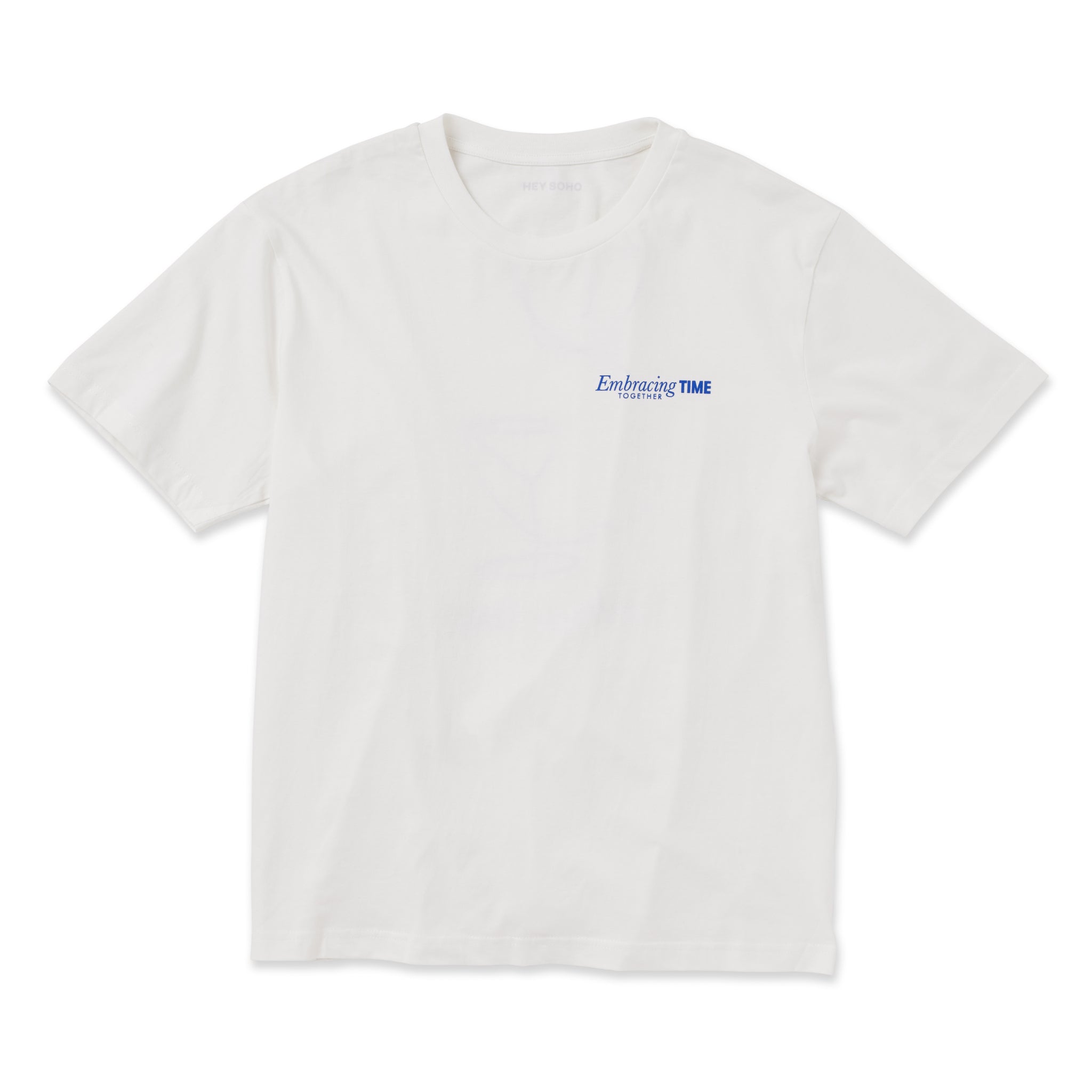 hey soho T-Shirt "Embracing Time" Off-white