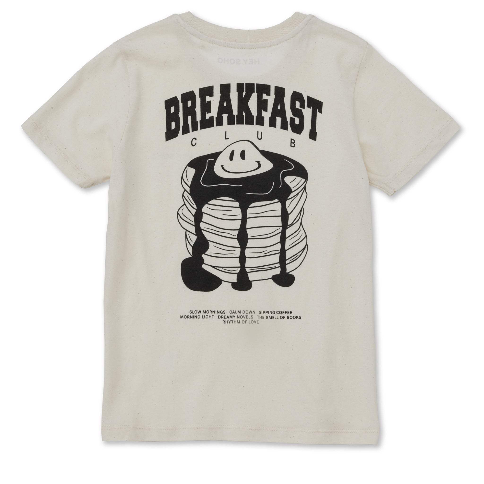 hey soho Kids T-Shirt "Breakfast Club" Beige