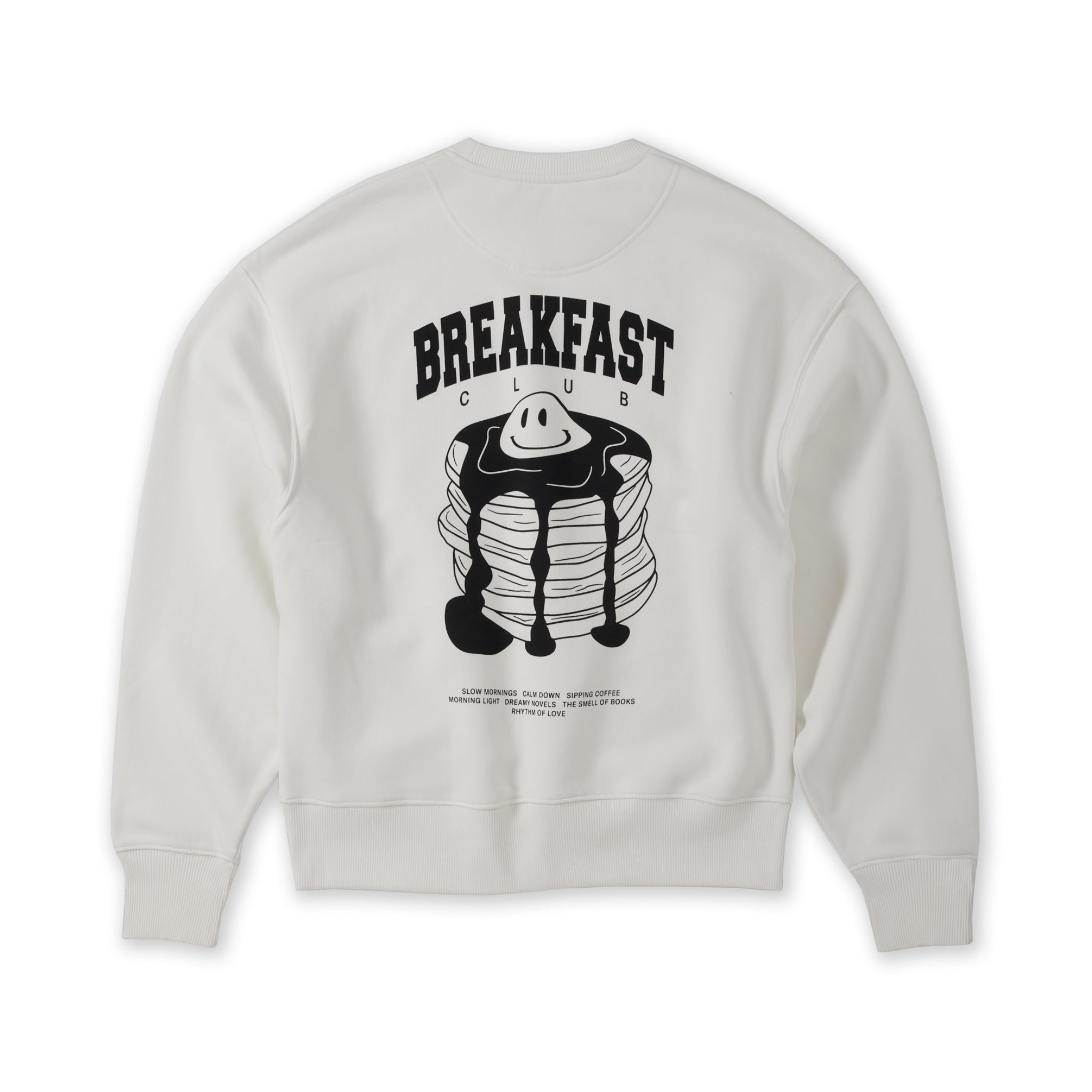 hey soho Sweater "Breakfast Club" Off-white