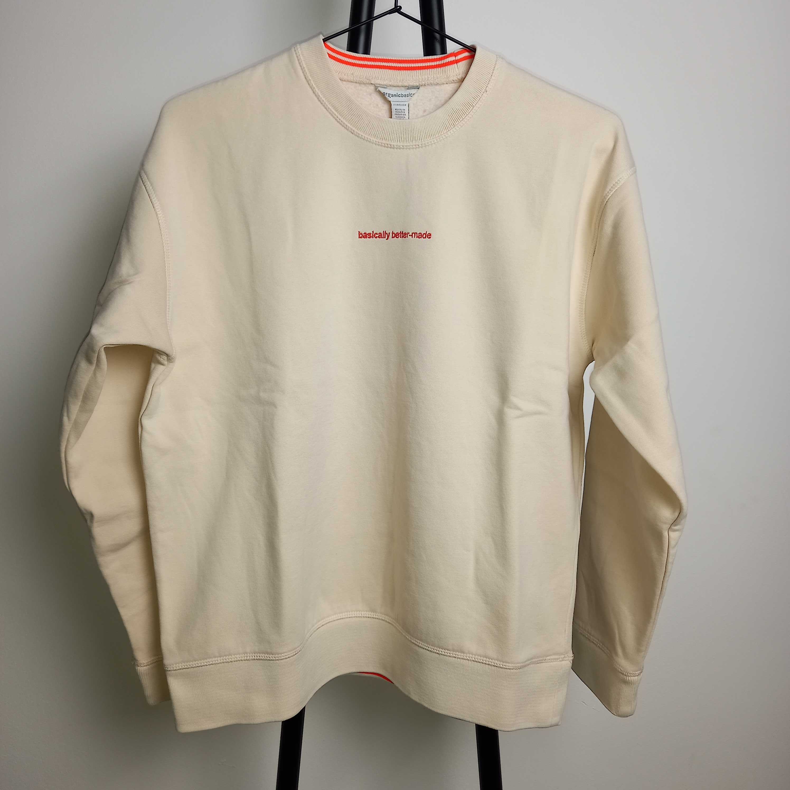 Organic Basics "Core Lounge Sweatshirt" Oat