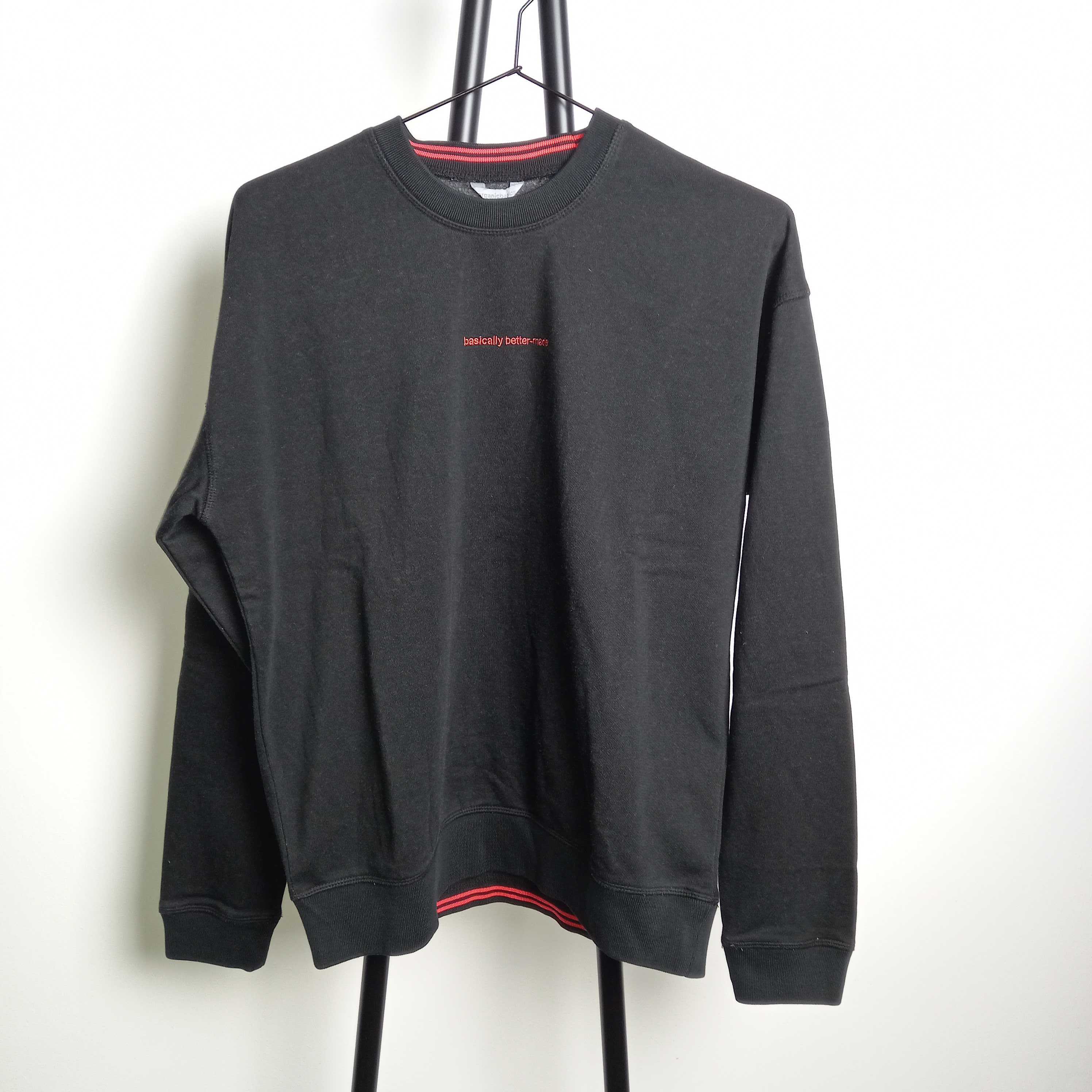 Organic Basics "Core Lounge Sweatshirt" Black