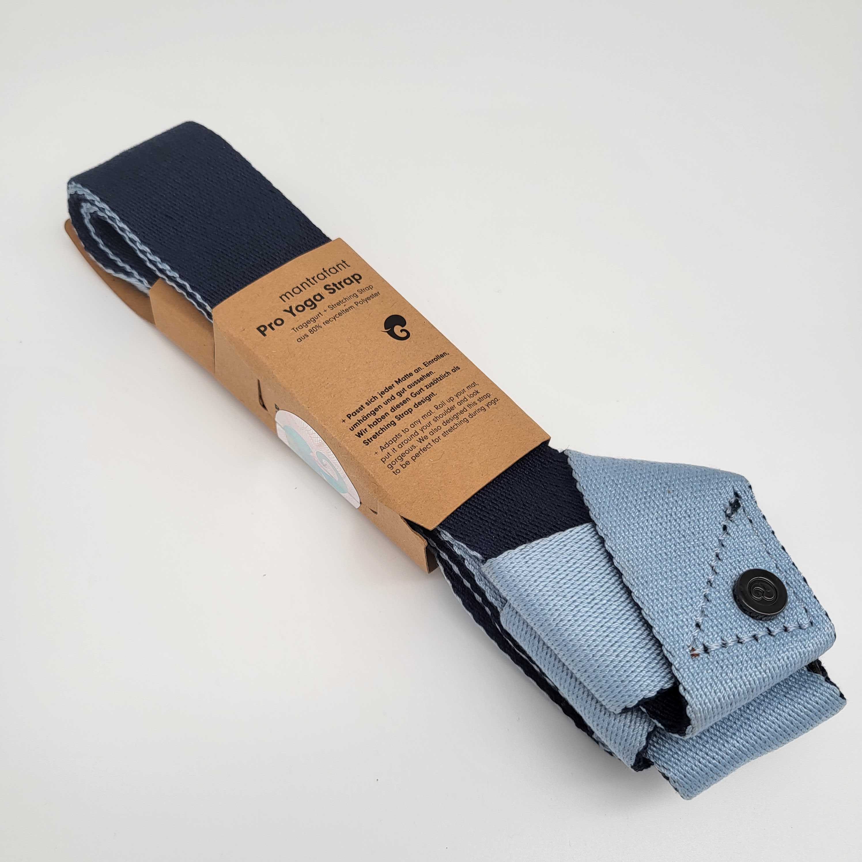 mantrafant Yogastrap und Tragegurt "Pro" Midnight