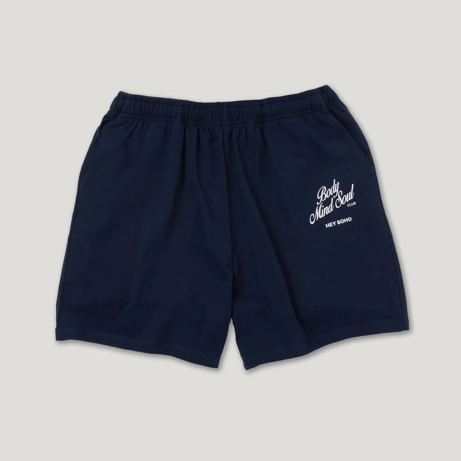 hey soho Shorts "BODY MIND SOUL" Navy