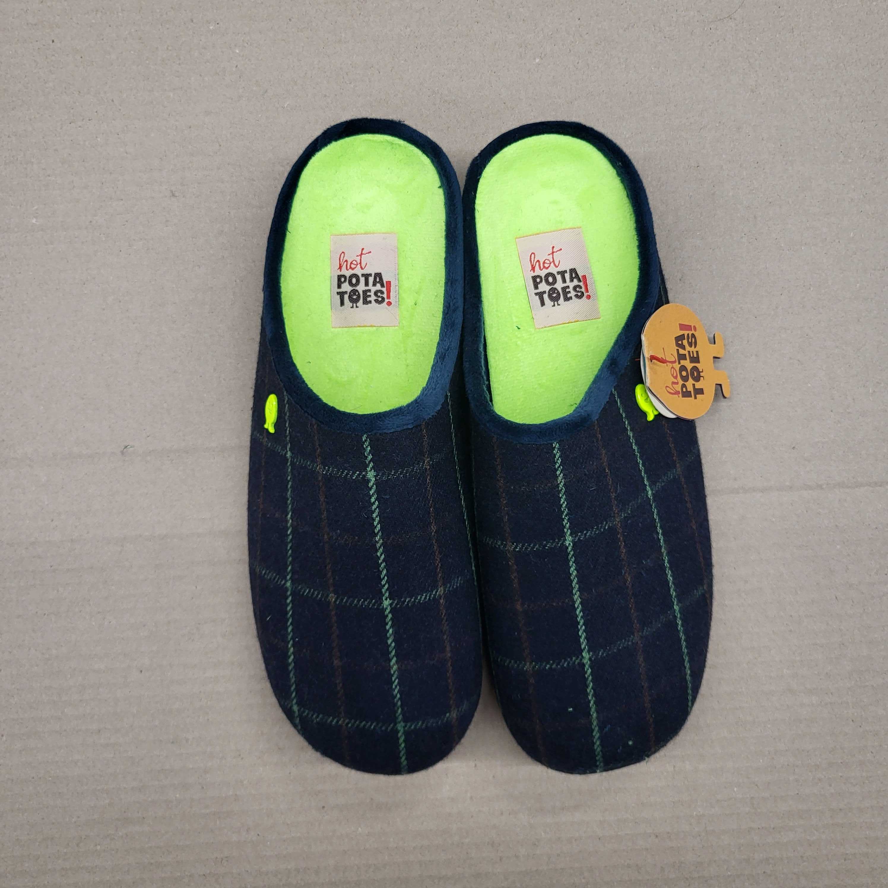 Hot Potatoes Hausschuhe "Vidovec" Navy