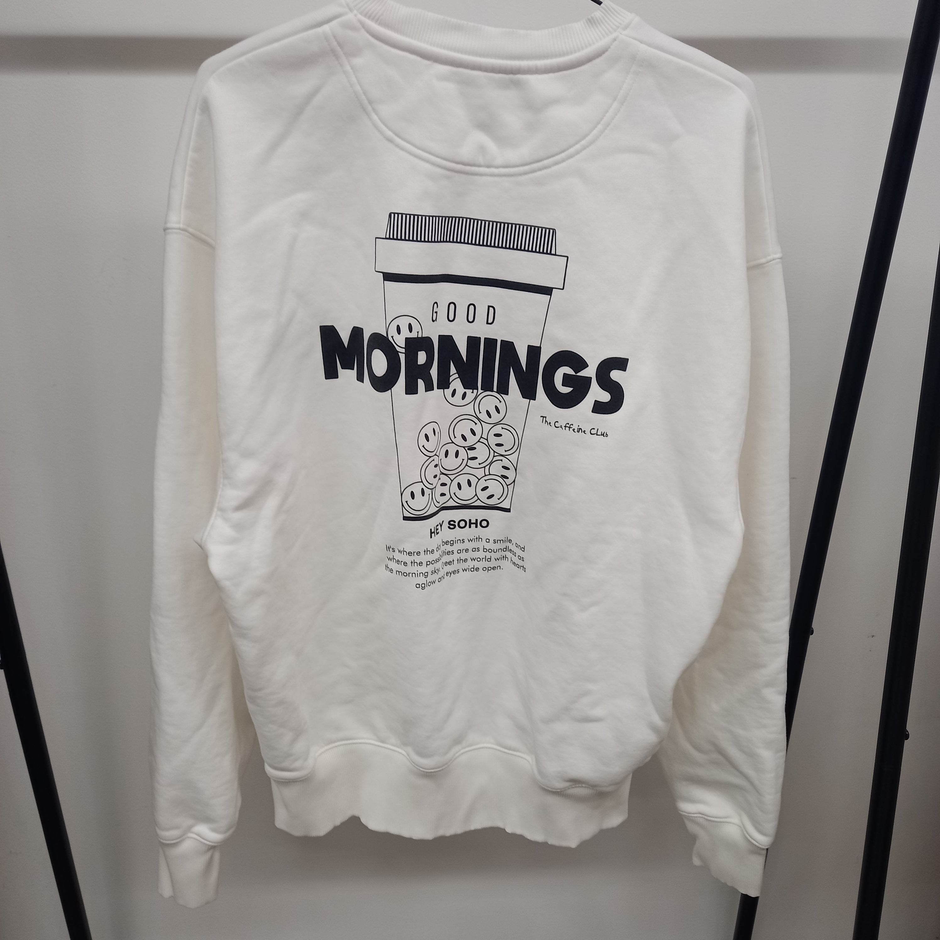 hey soho Sweater "Good Mornings" - Dritte Wahl