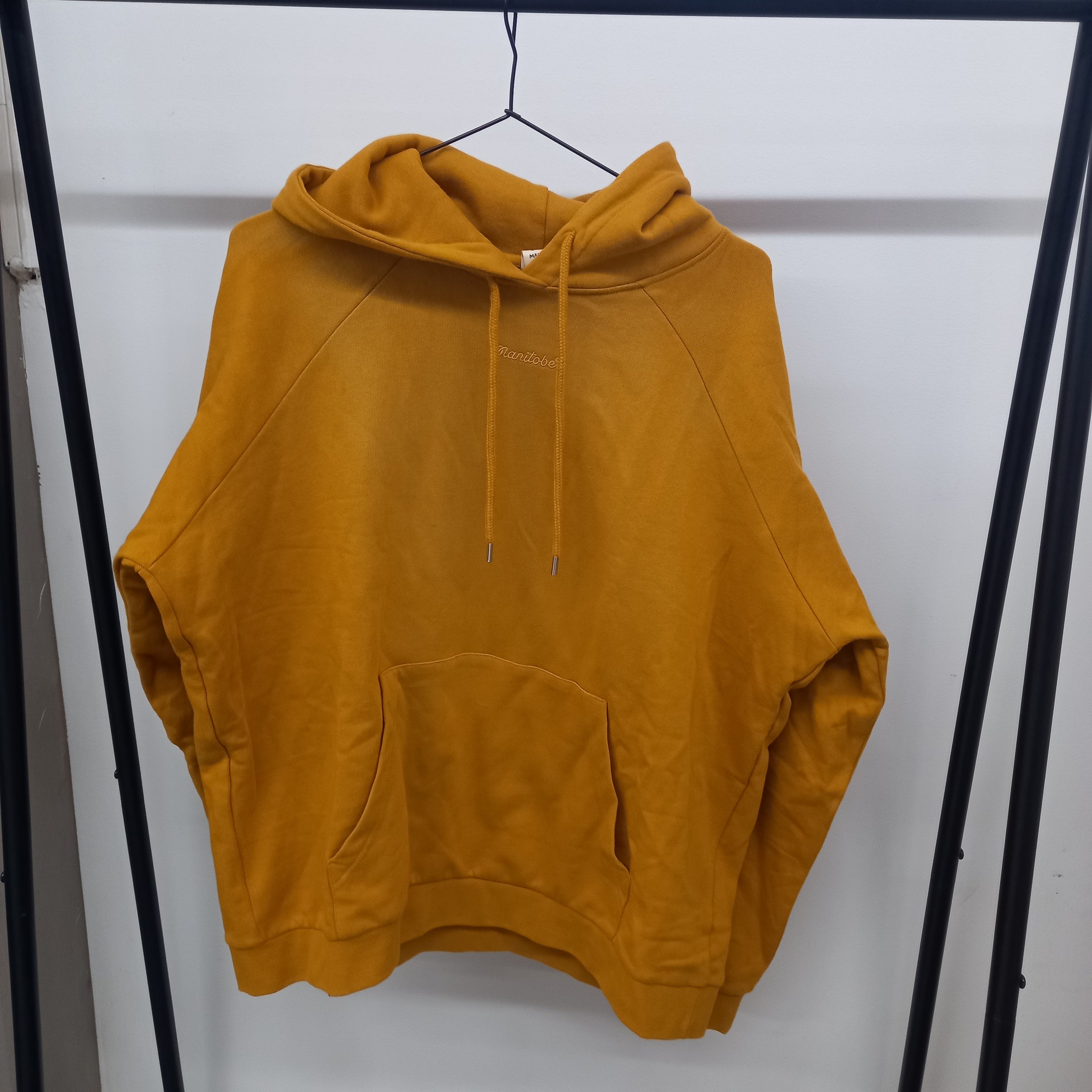 Manitober Unisex Basic Hoody - Dritte Wahl L Senfgelb