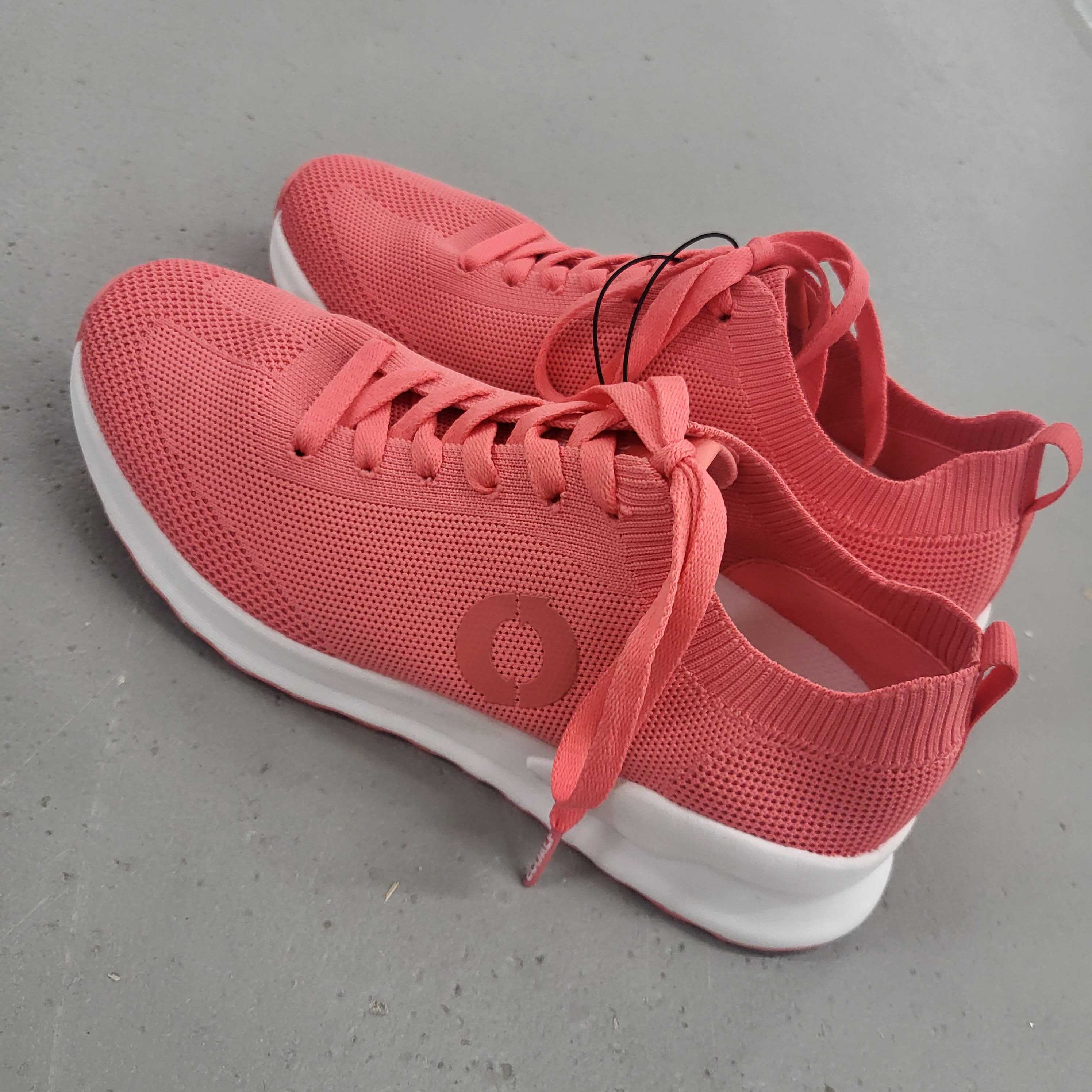 ECOALF Damen Sneaker "Prince Knit" Rot (Coral)