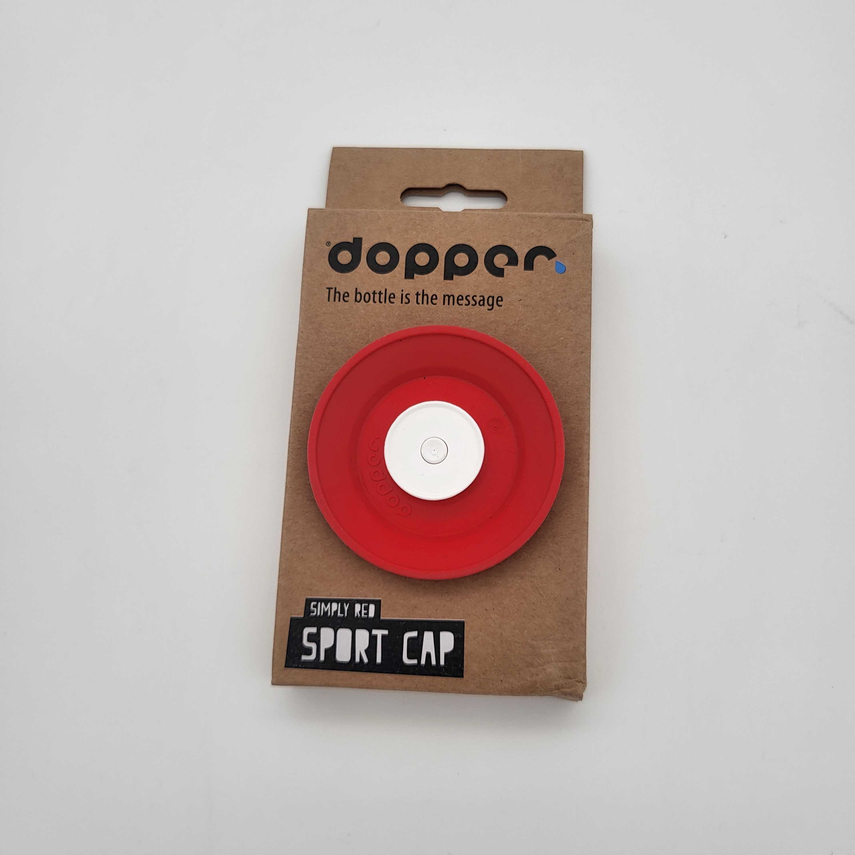 Dopper Trinkflaschen "Sport Cap" 5.5 x 2x3 cm Simply Red
