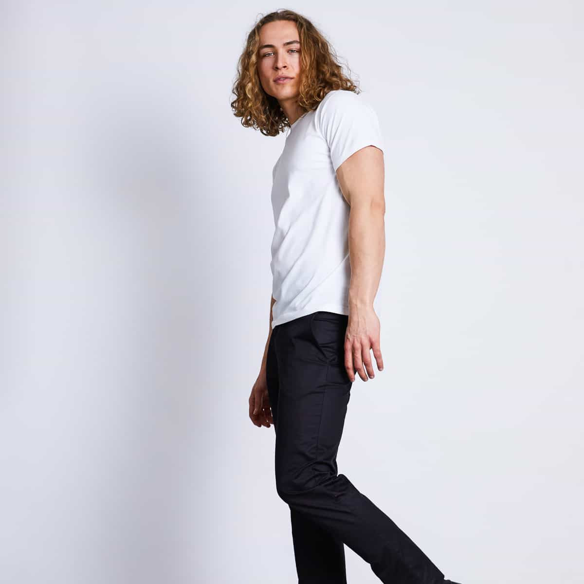 JAN N JUNE Herren T-Shirt "LUKE" Weiß