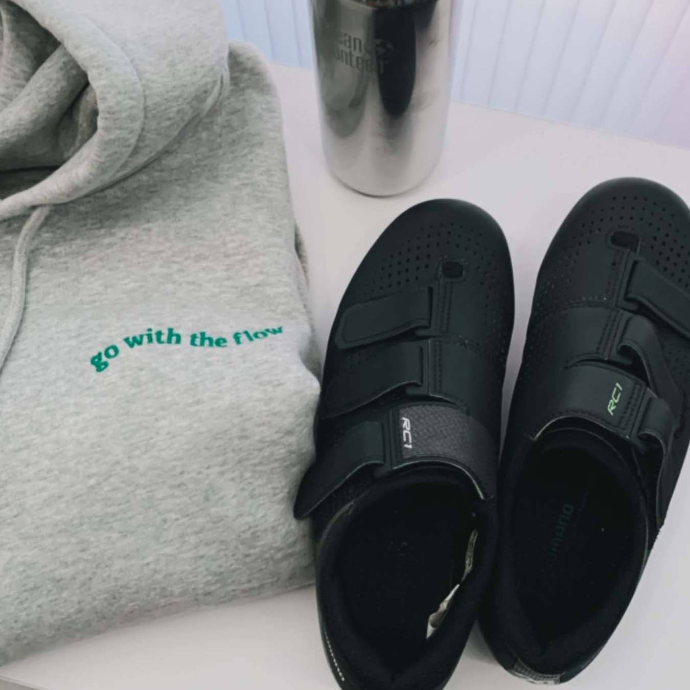 Mady Morrison Hoodie "Gowiththeflow"