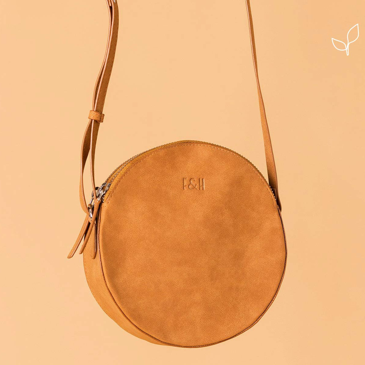 Fitz & Huxley Roundbag "FLORES" fullmoon Brown