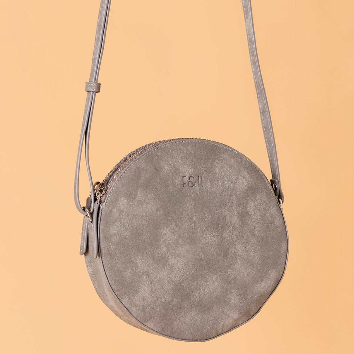 Fitz & Huxley Roundbag "FLORES" fullmoon Grey