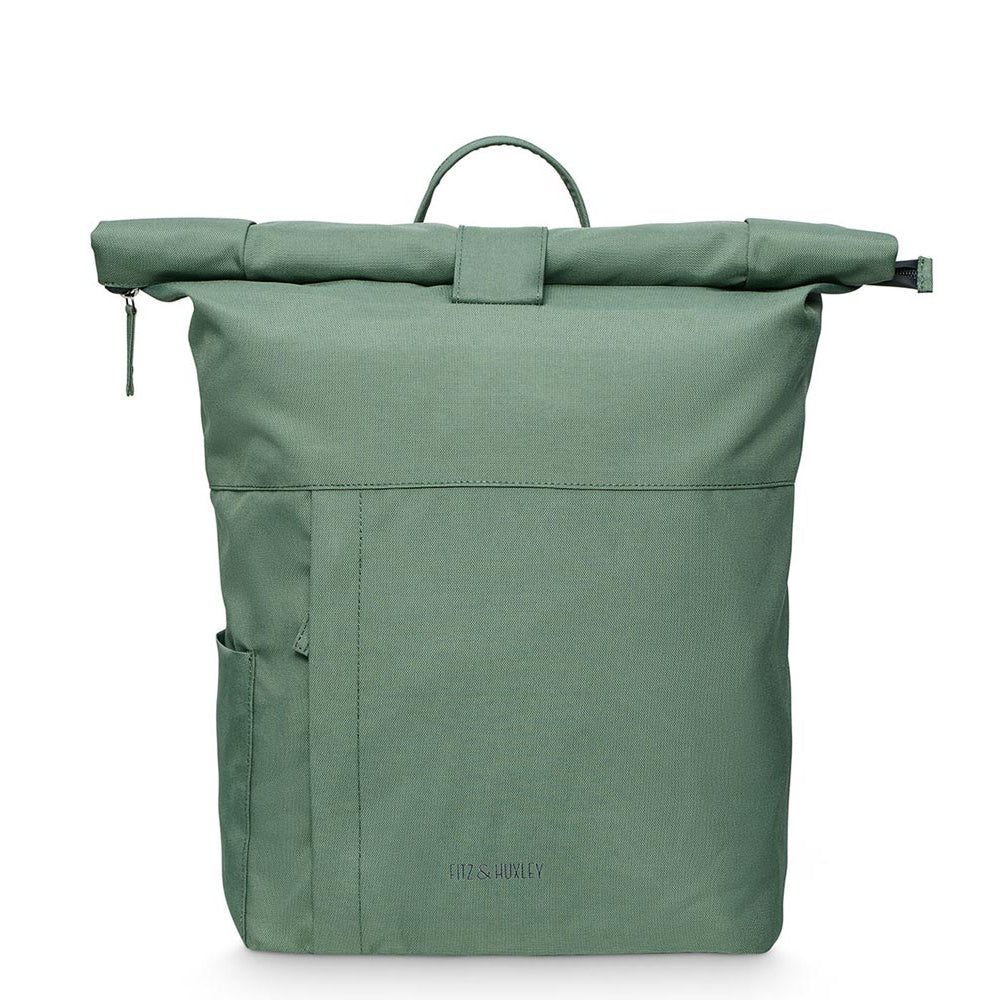 Fitz & Huxley Rucksack "OCEAN" roll-top COMPACT Agave