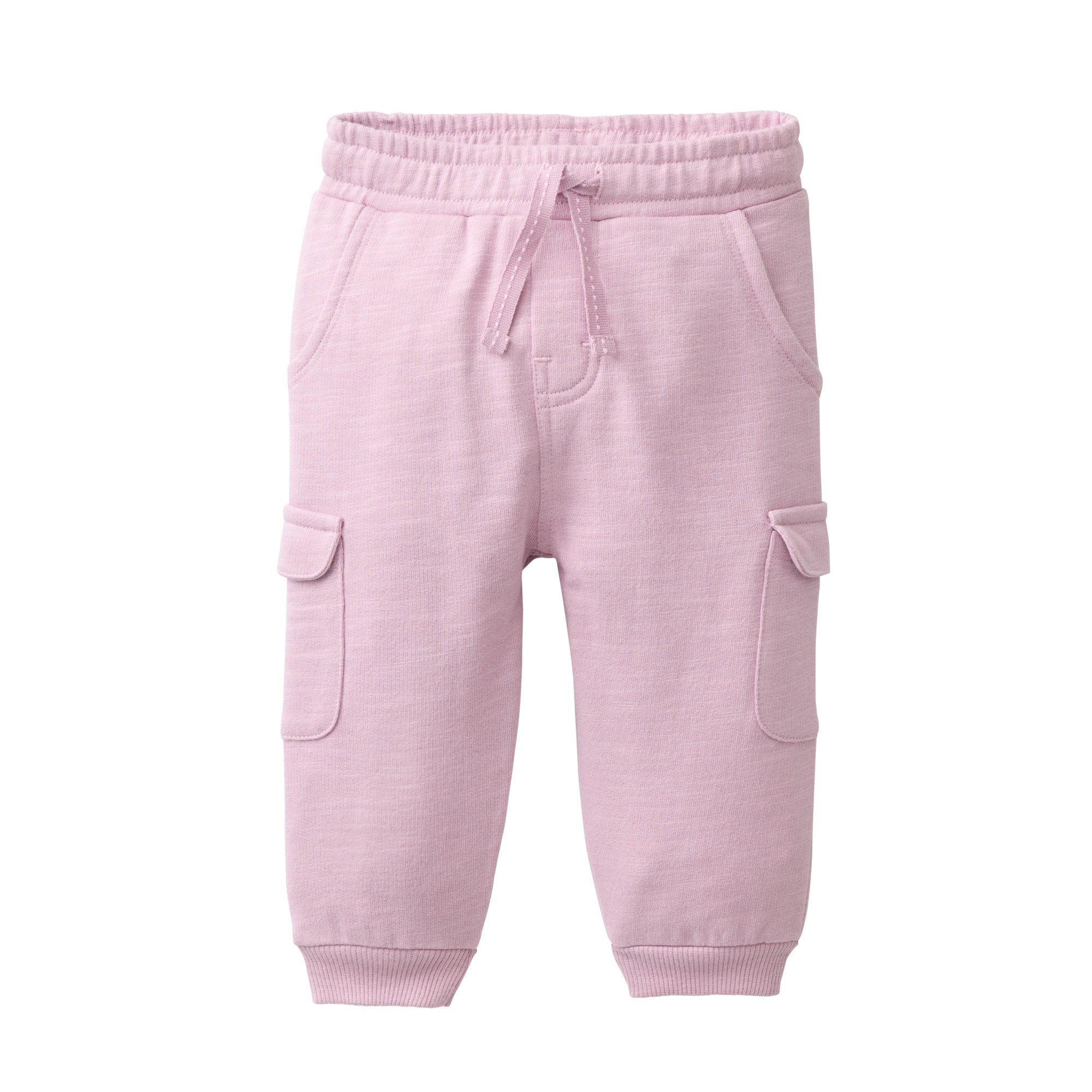 People Wear Organic Cargo-Sweat-Hose GOTS Malve