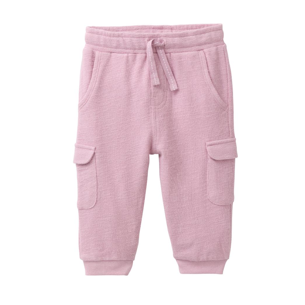 People Wear Organic Cargo-Sweat-Hose GOTS Malve