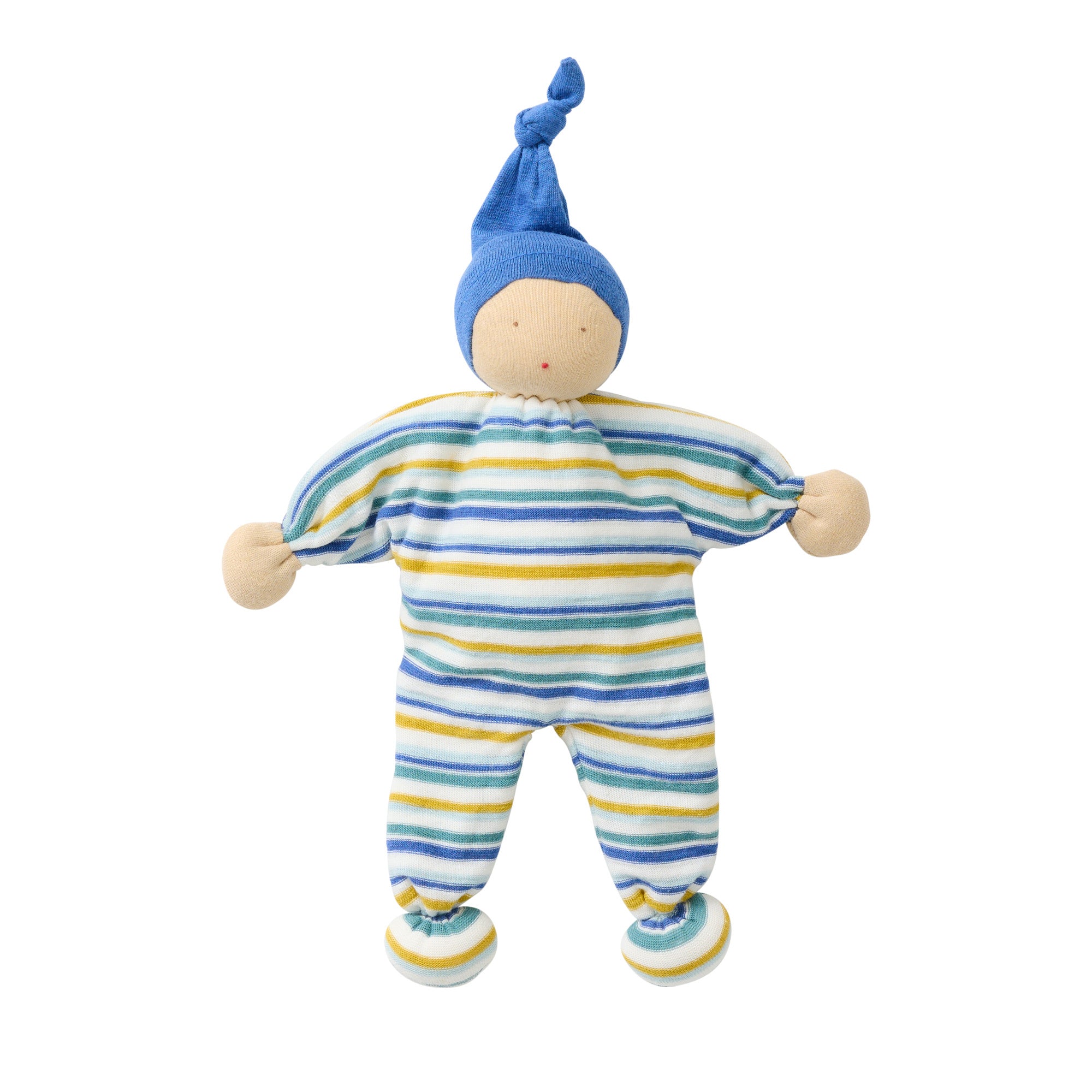 People Wear Organic Manderl GOTS Bunt Geringelt ca. 22 cm