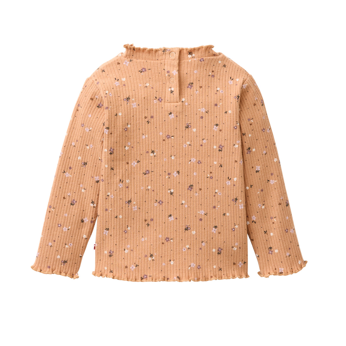 People Wear Organic Langarm-Shirt Stehkragen GOTS