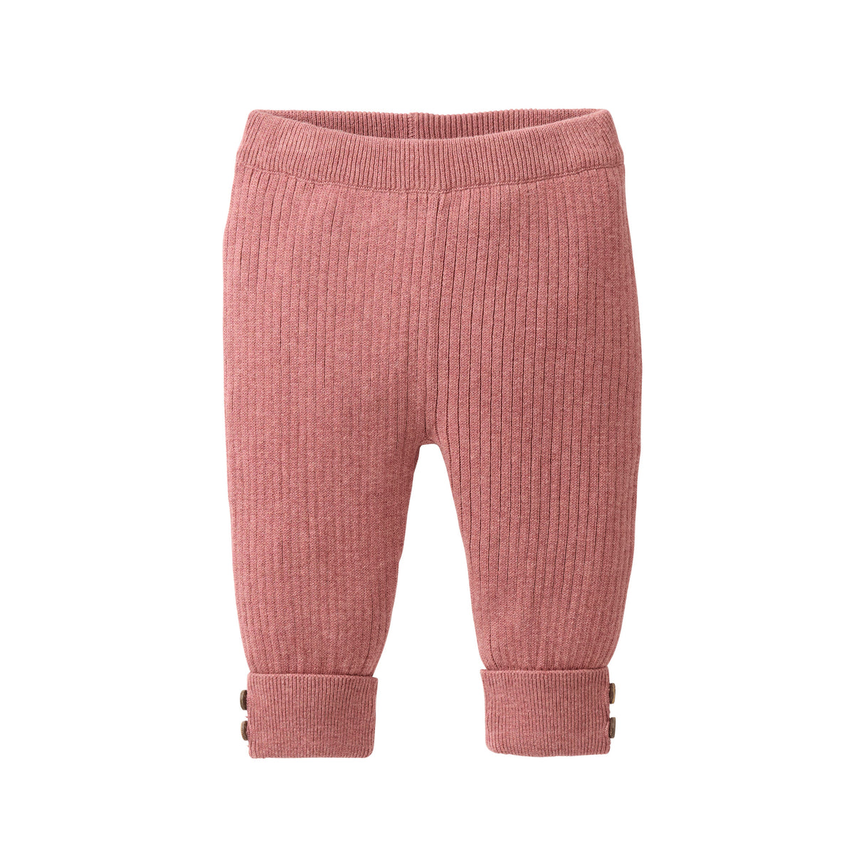 People Wear Organic Strick-Hose GOTS Beere Mélange