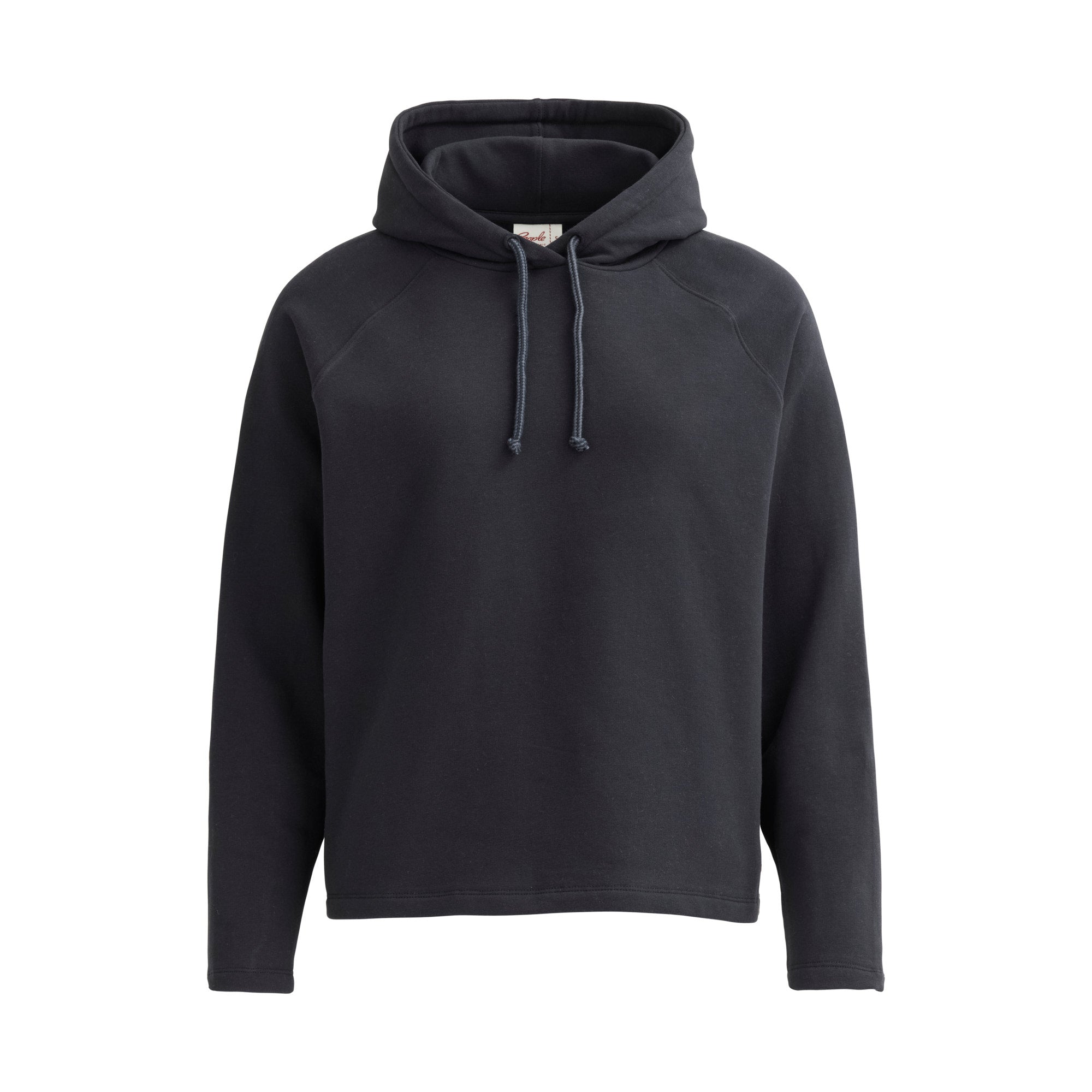 People Wear Organic Sweat-Kapuzenpullover GOTS Schwarz
