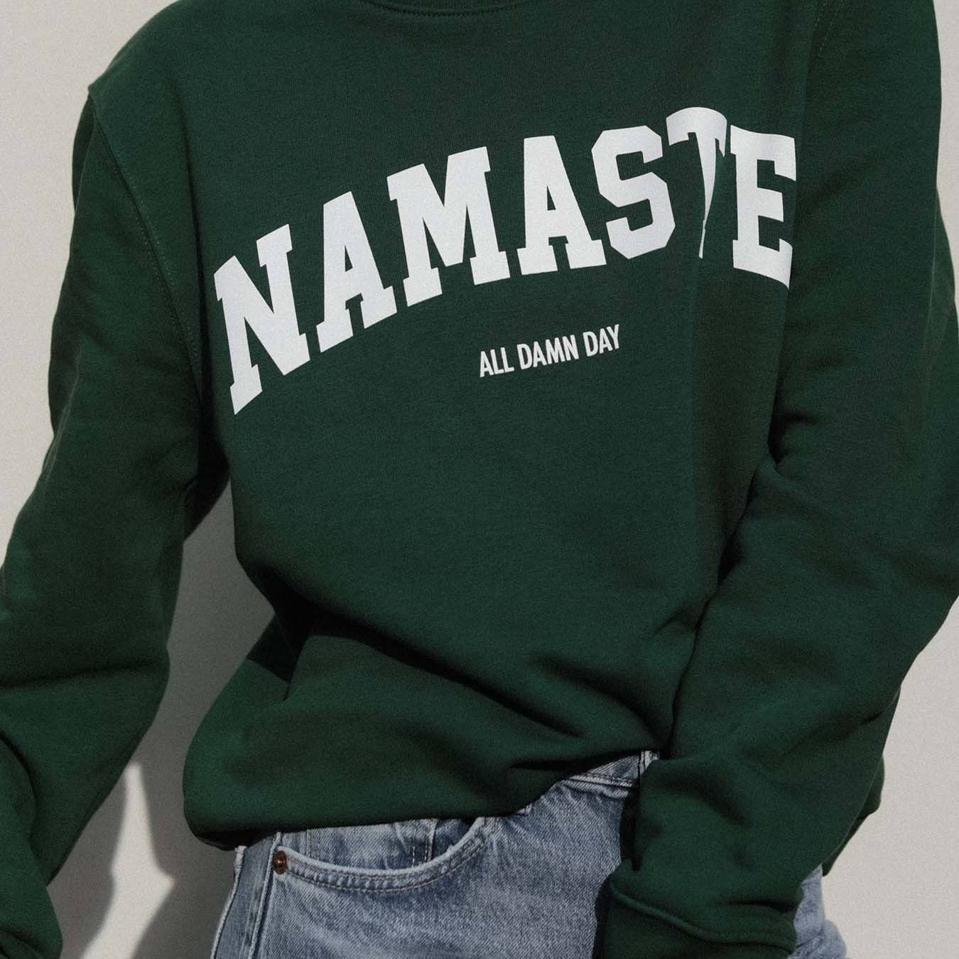 Mady Morrison Sweater "Namaste"