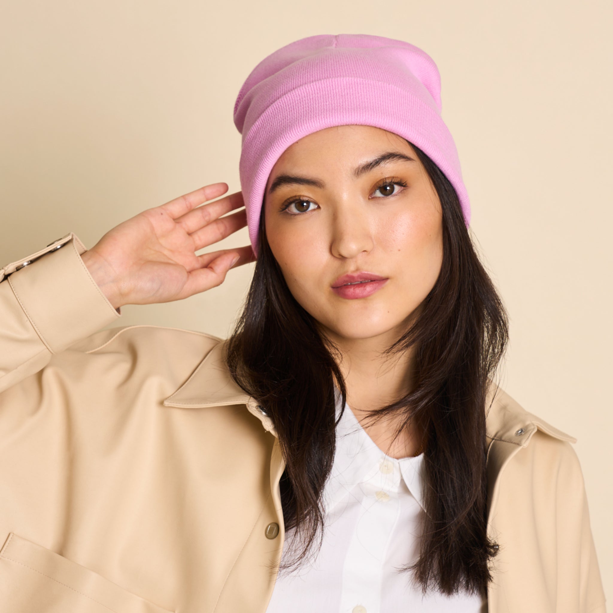 JAN N JUNE Beanie "BROOKLYN" Hot Pink