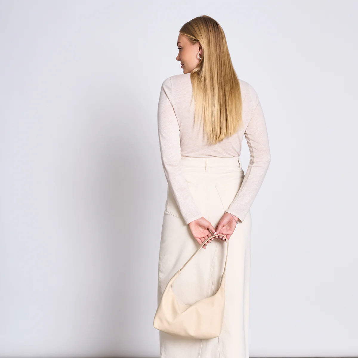JAN N JUNE Damen Linen Longsleeve "KEISS"