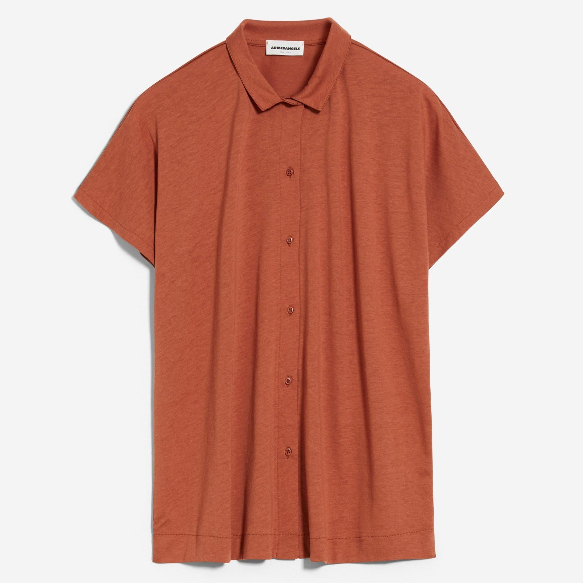 ARMEDANGELS Bluse "NAALA SOLID" Brick